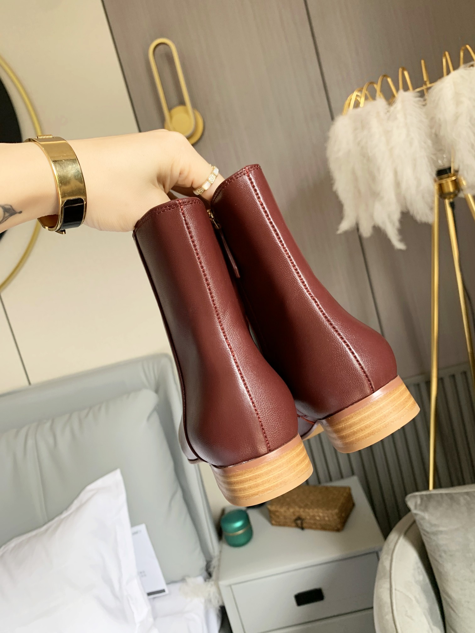 Gucci Women Boots-0002 Heel Height 1.5CM 35-43
