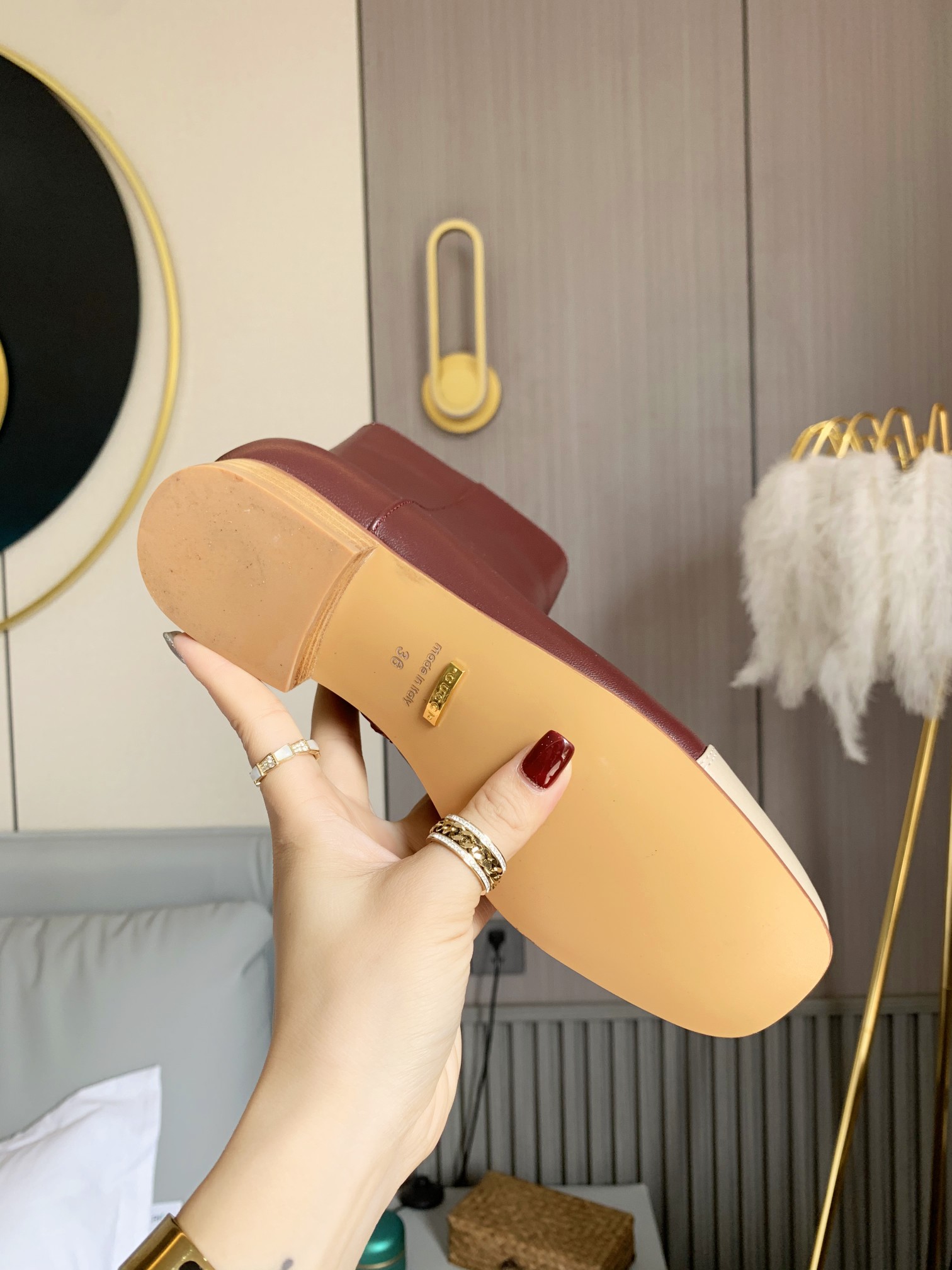 Gucci Women Boots-0002 Heel Height 1.5CM 35-43