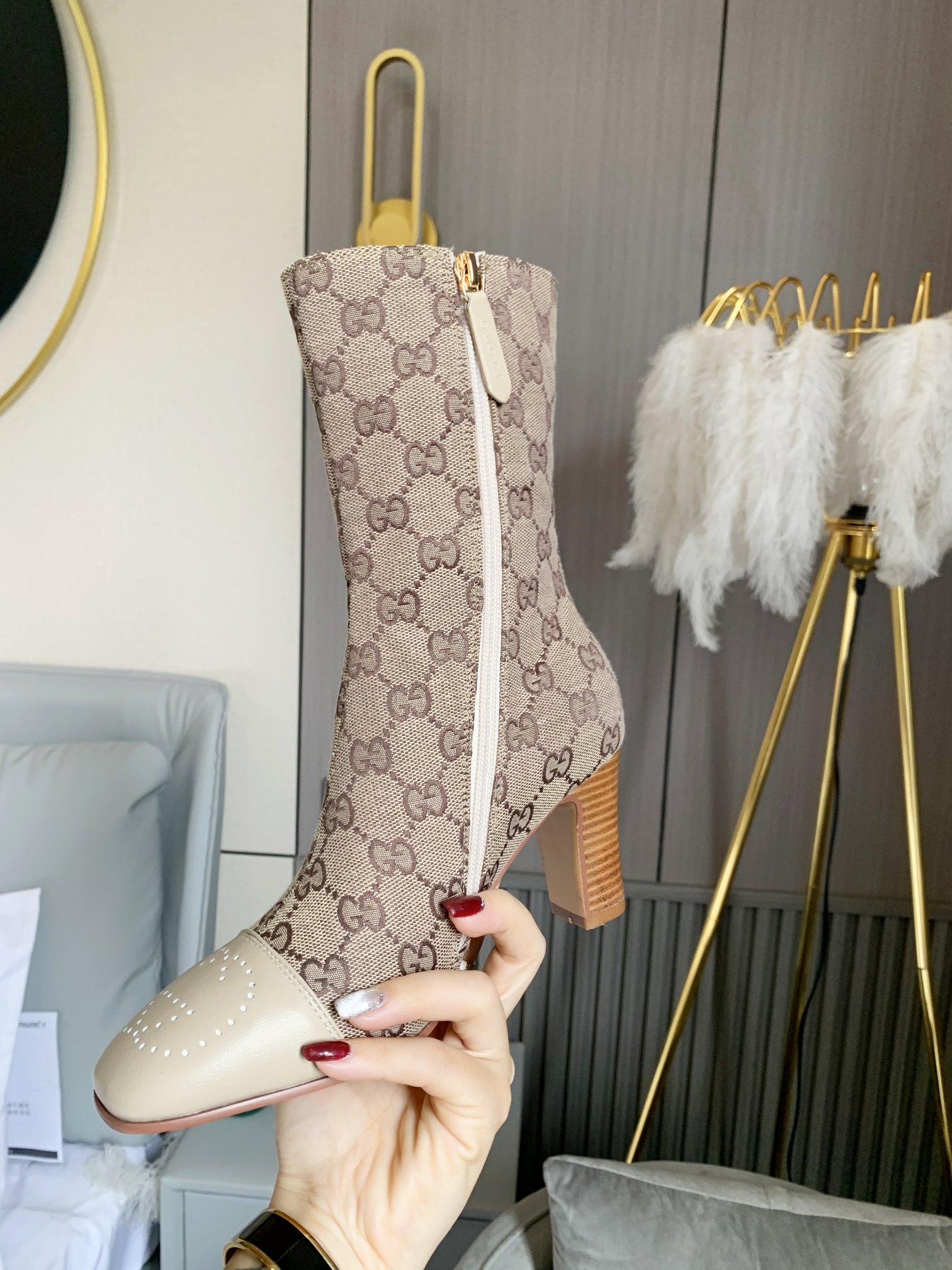 Gucci Women Boots-0006 Heel Height 6CM 35-43