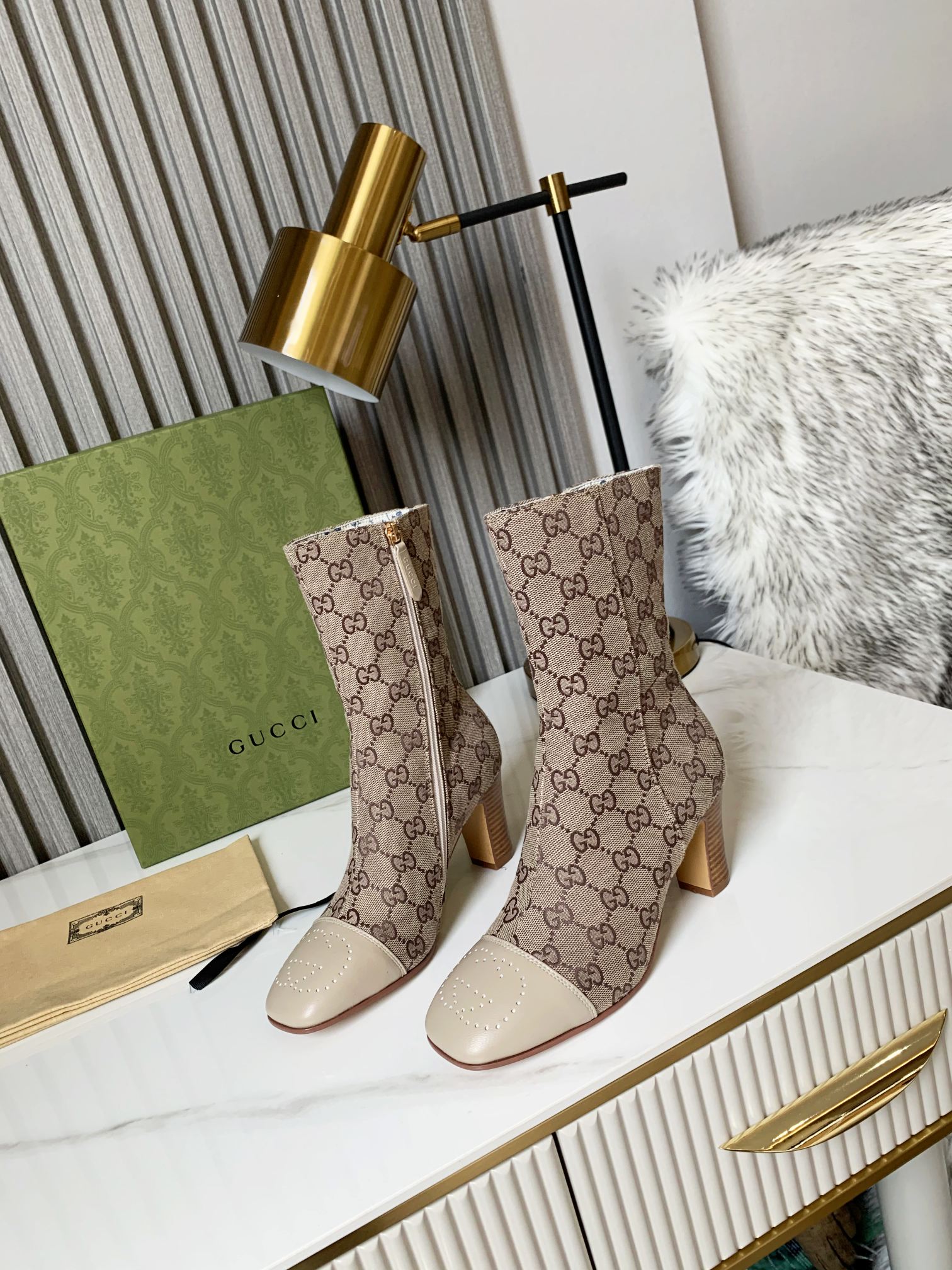 Gucci Women Boots-0006 Heel Height 6CM 35-43