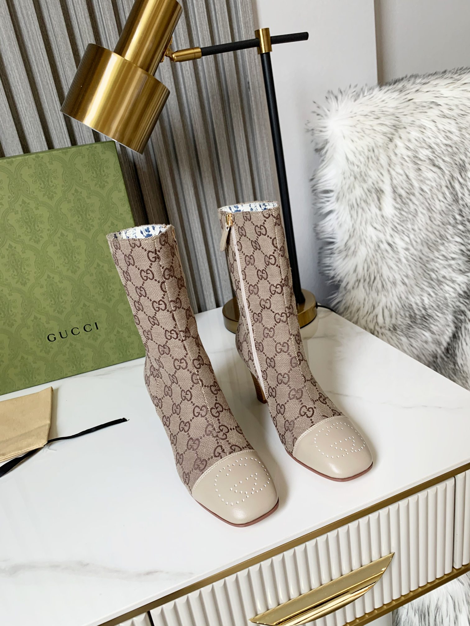 Gucci Women Boots-0006 Heel Height 6CM 35-43