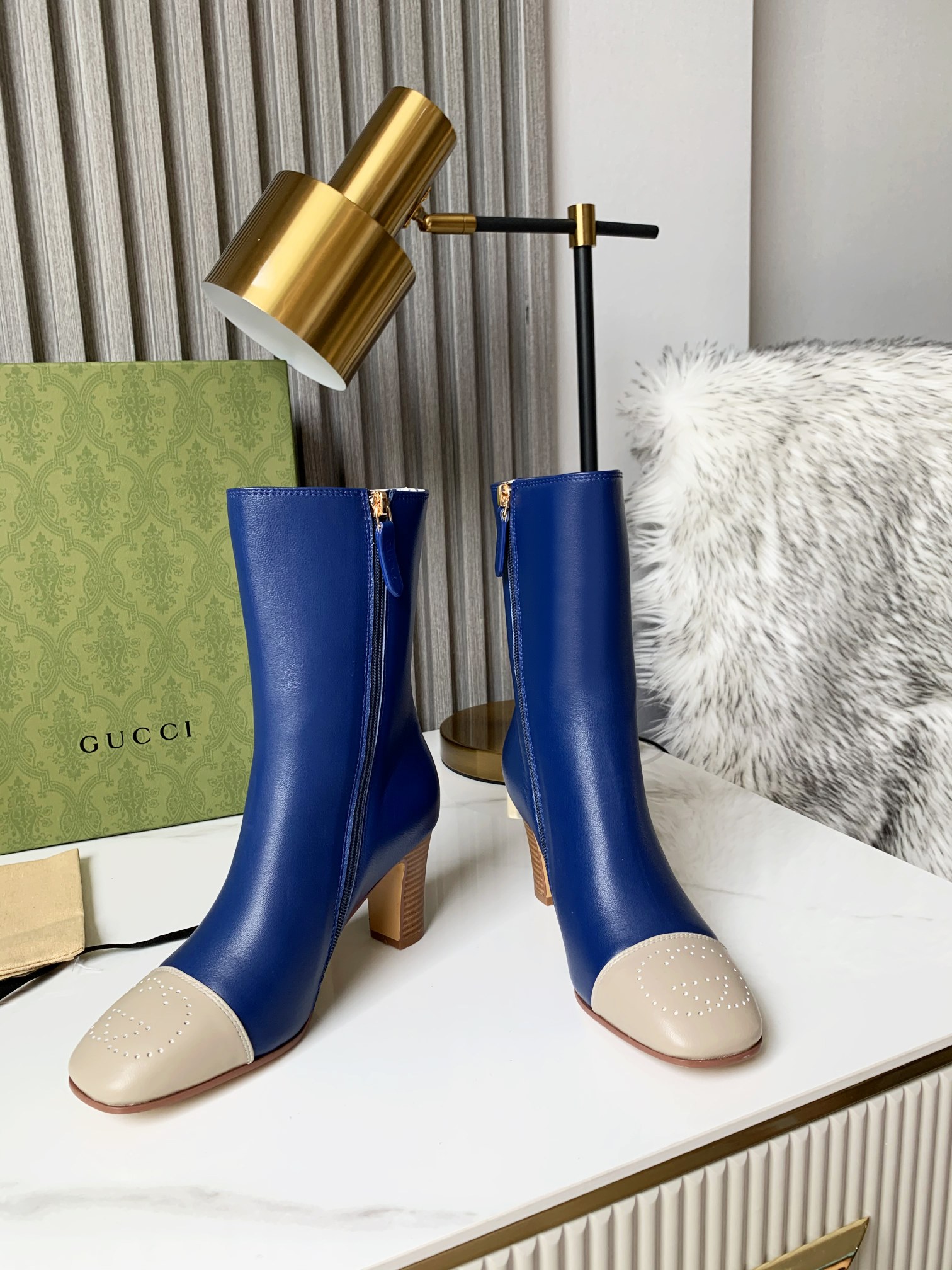 Gucci Women Boots-0007 Heel Height 6CM 35-43