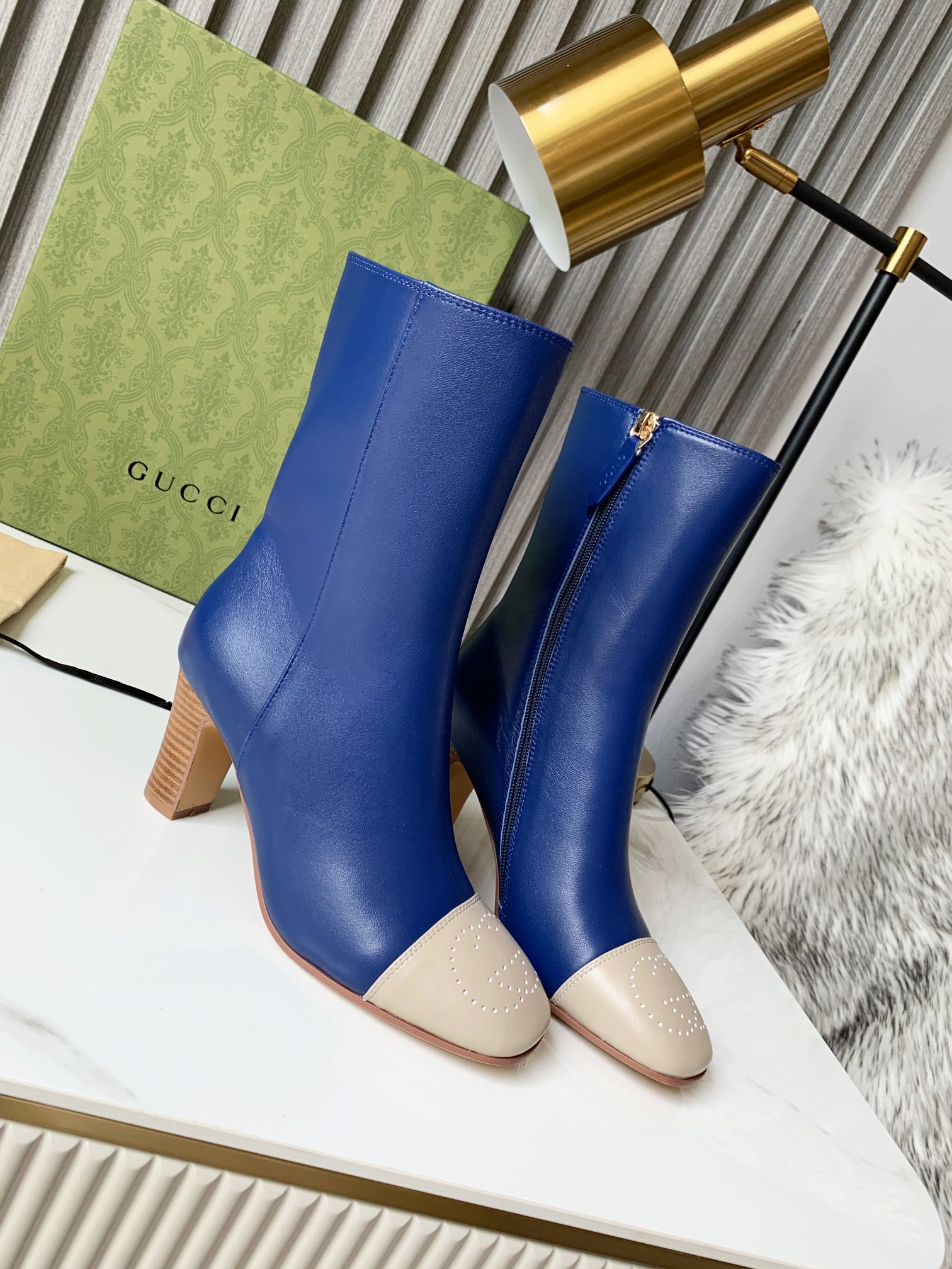 Gucci Women Boots-0007 Heel Height 6CM 35-43