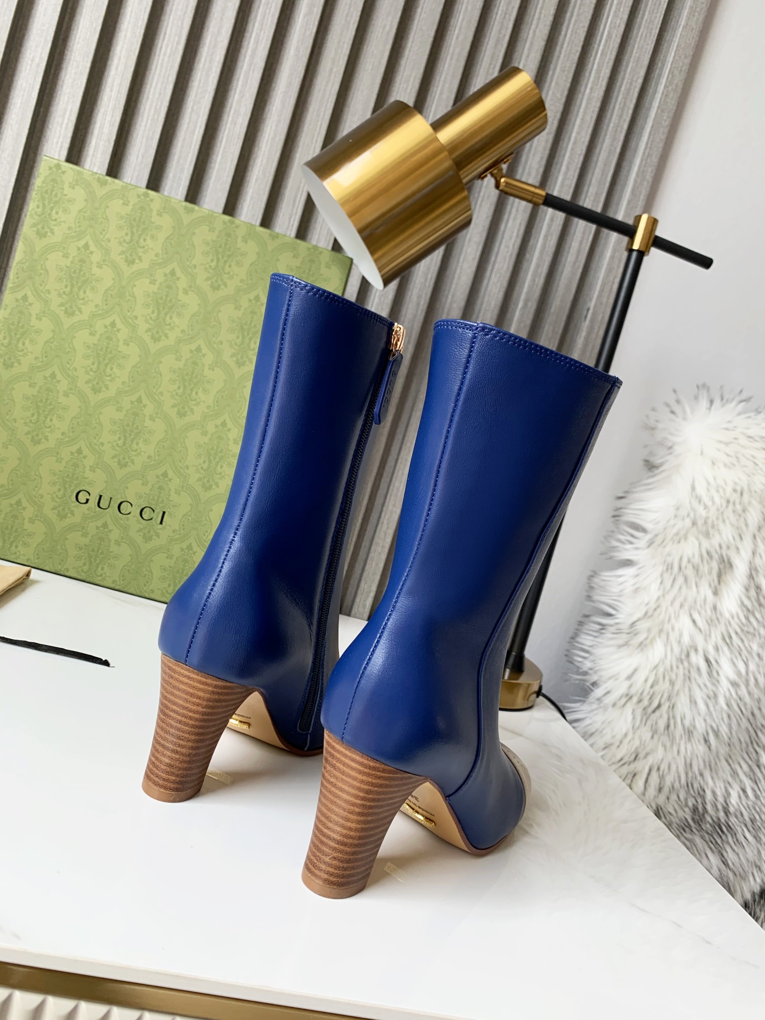 Gucci Women Boots-0007 Heel Height 6CM 35-43