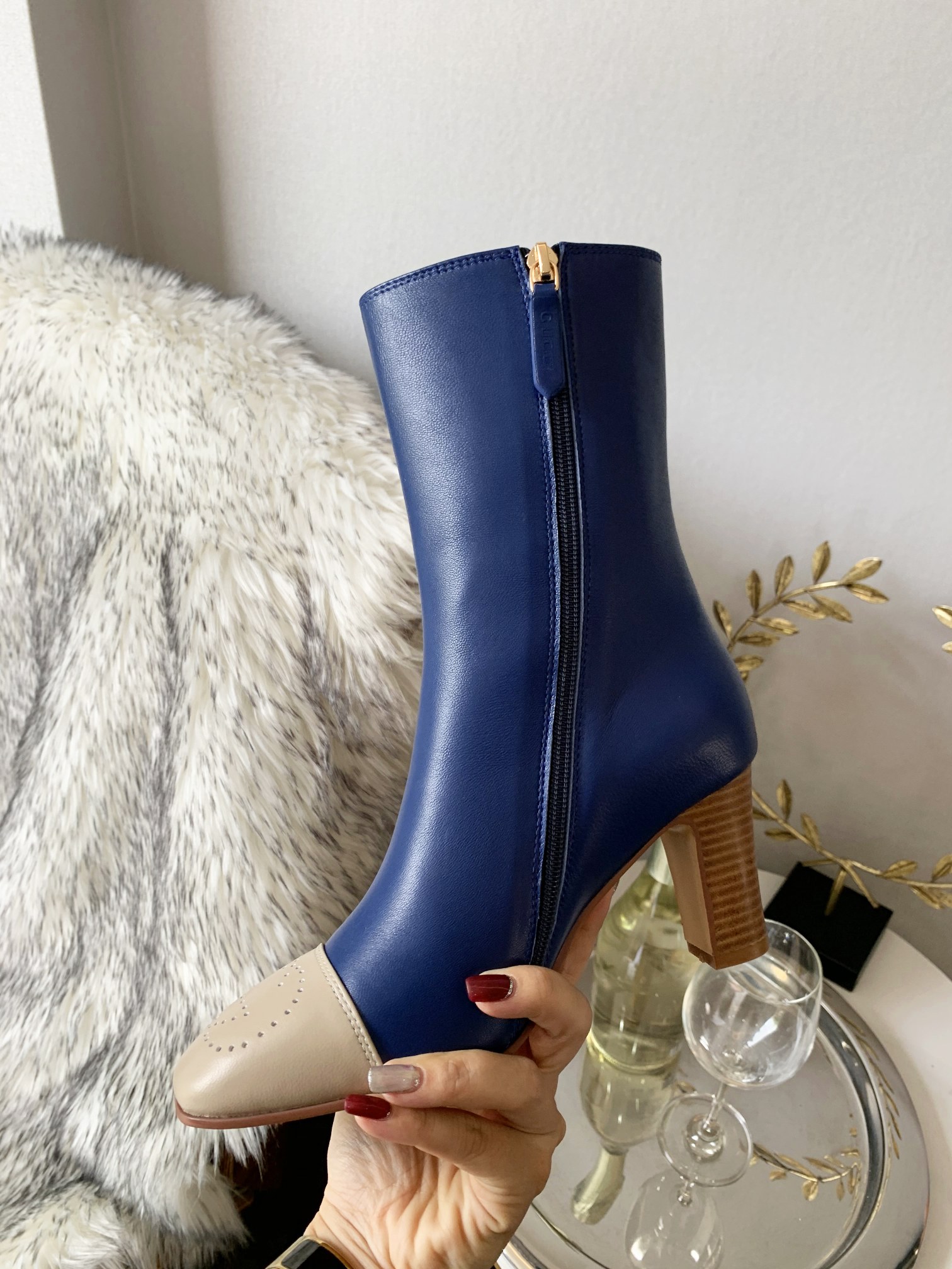 Gucci Women Boots-0007 Heel Height 6CM 35-43