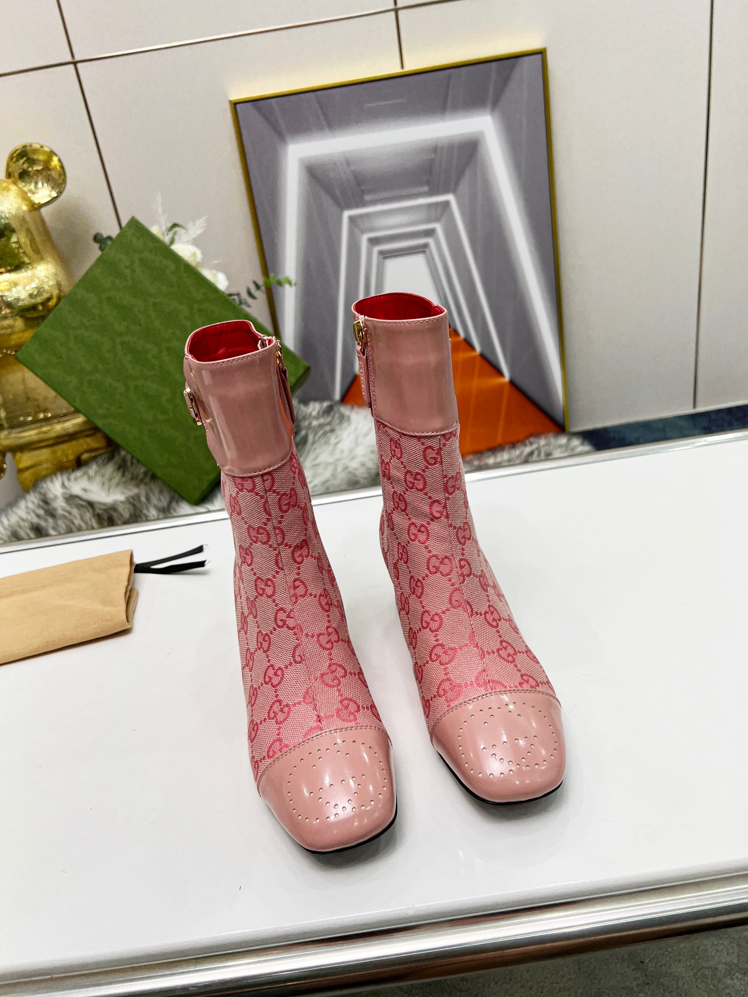 Gucci Women Boots-0011 Heel Height 6CM 35-43