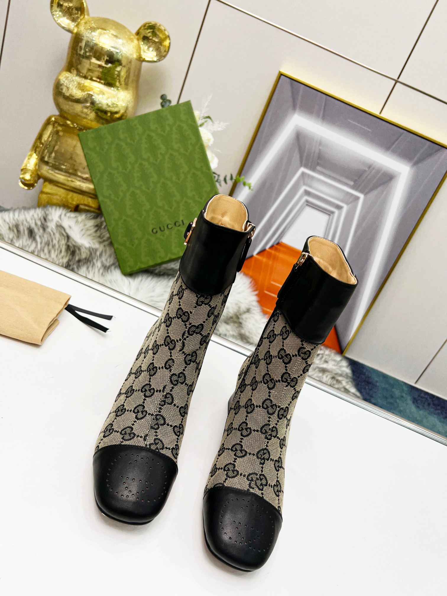 Gucci Women Boots-0012 Heel Height 6CM 35-43