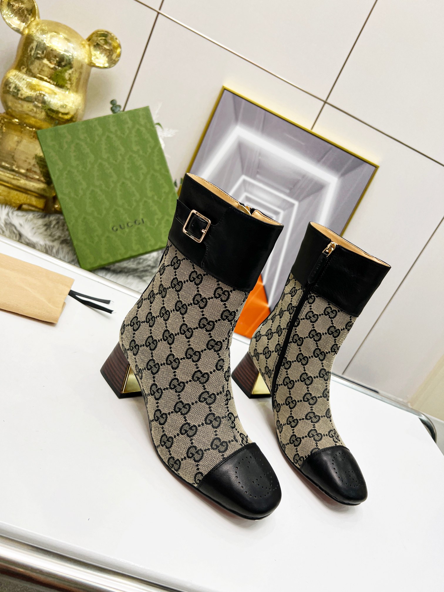 Gucci Women Boots-0012 Heel Height 6CM 35-43
