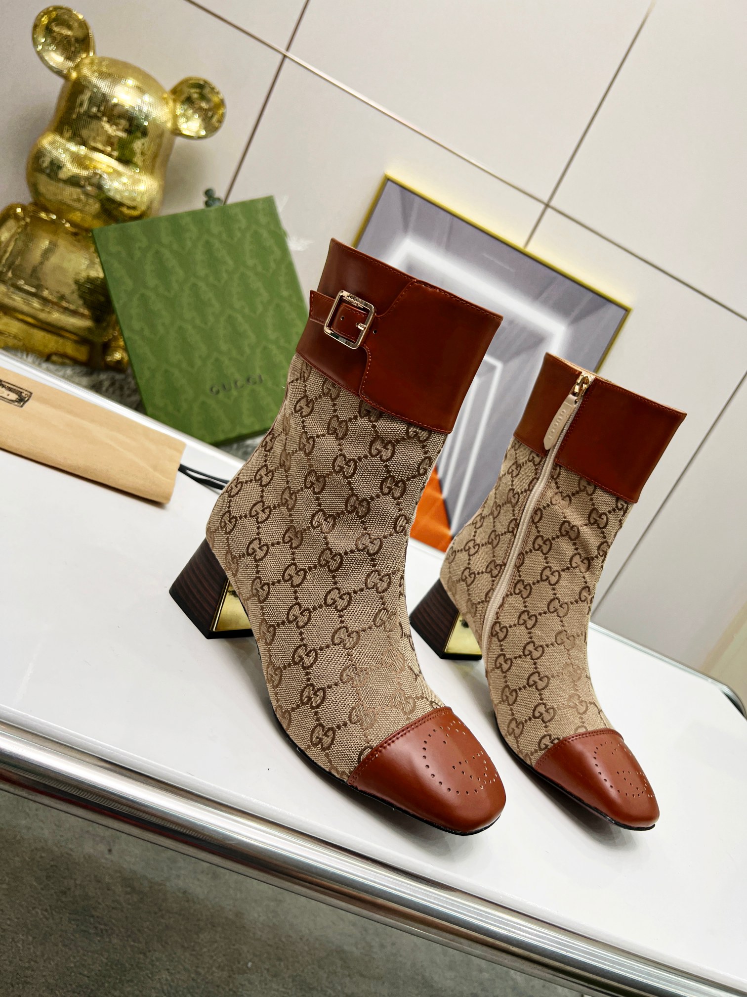 Gucci Women Boots-0014 Heel Height 6CM 35-43