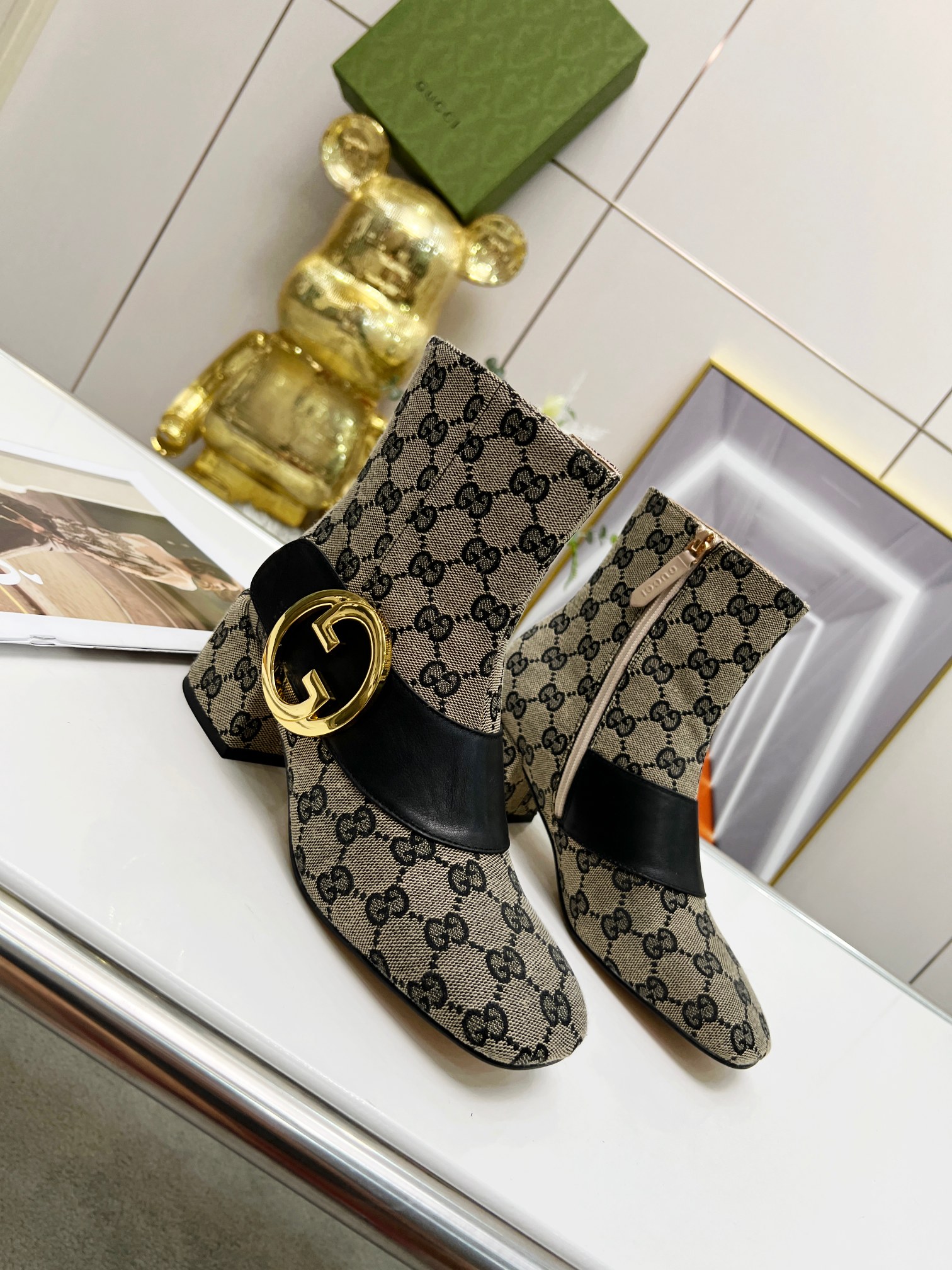 Gucci Women Boots-0016 Heel Height 6CM 35-43