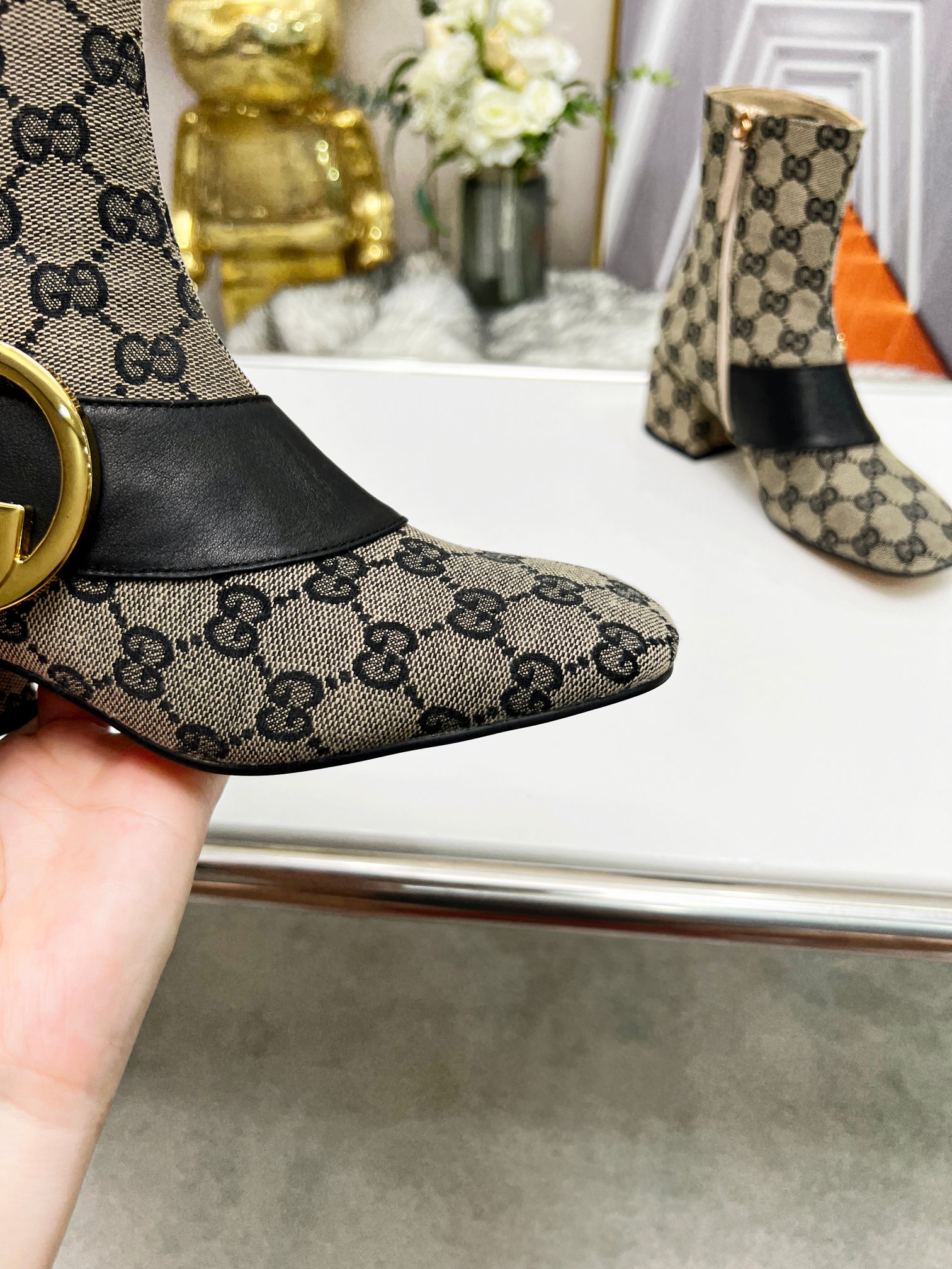 Gucci Women Boots-0016 Heel Height 6CM 35-43