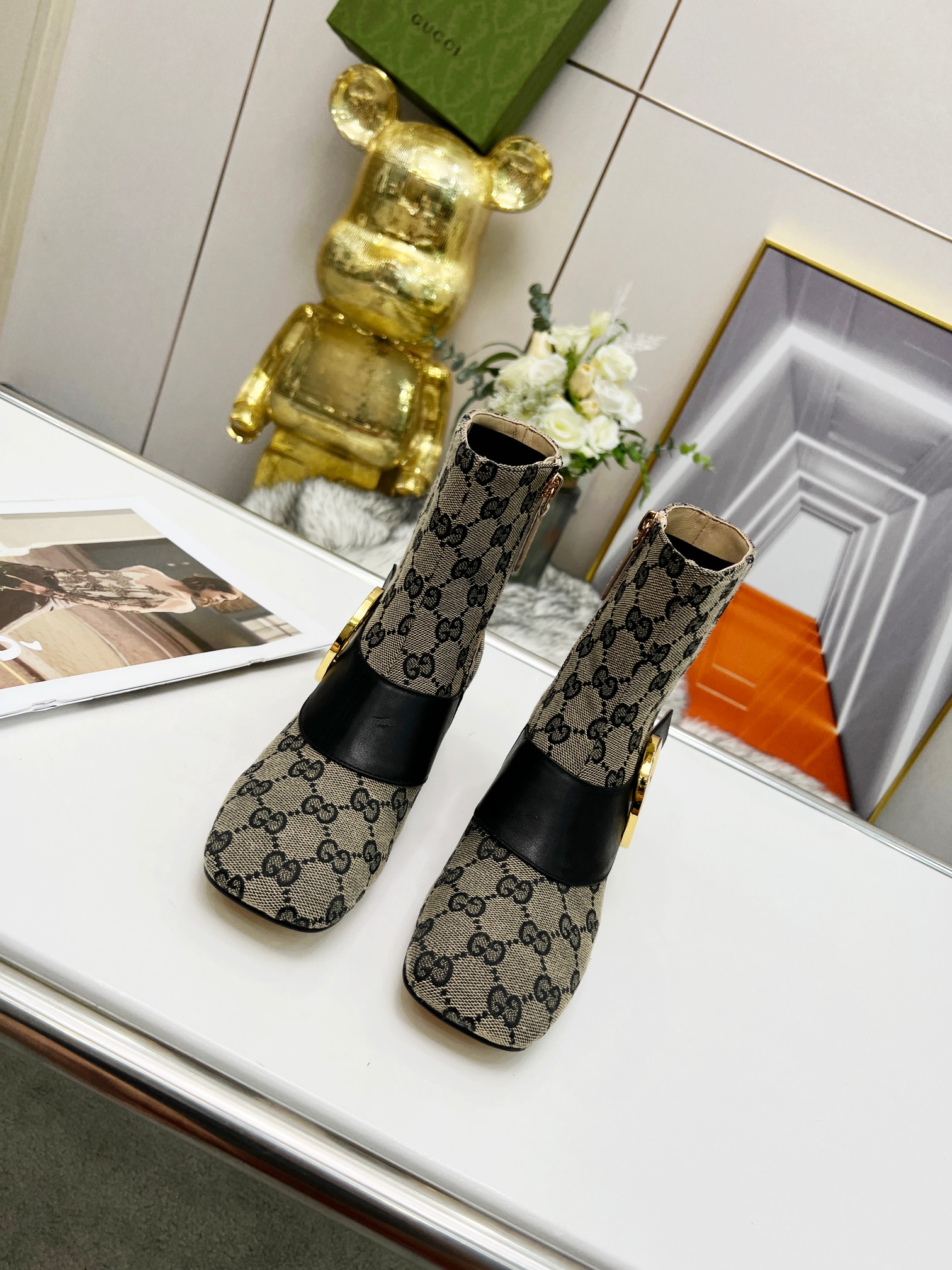 Gucci Women Boots-0016 Heel Height 6CM 35-43