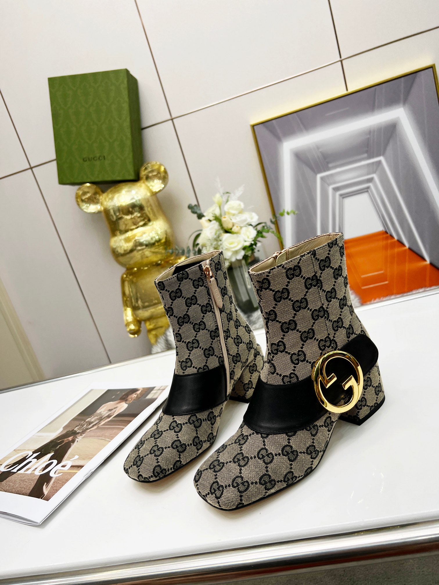 Gucci Women Boots-0016 Heel Height 6CM 35-43