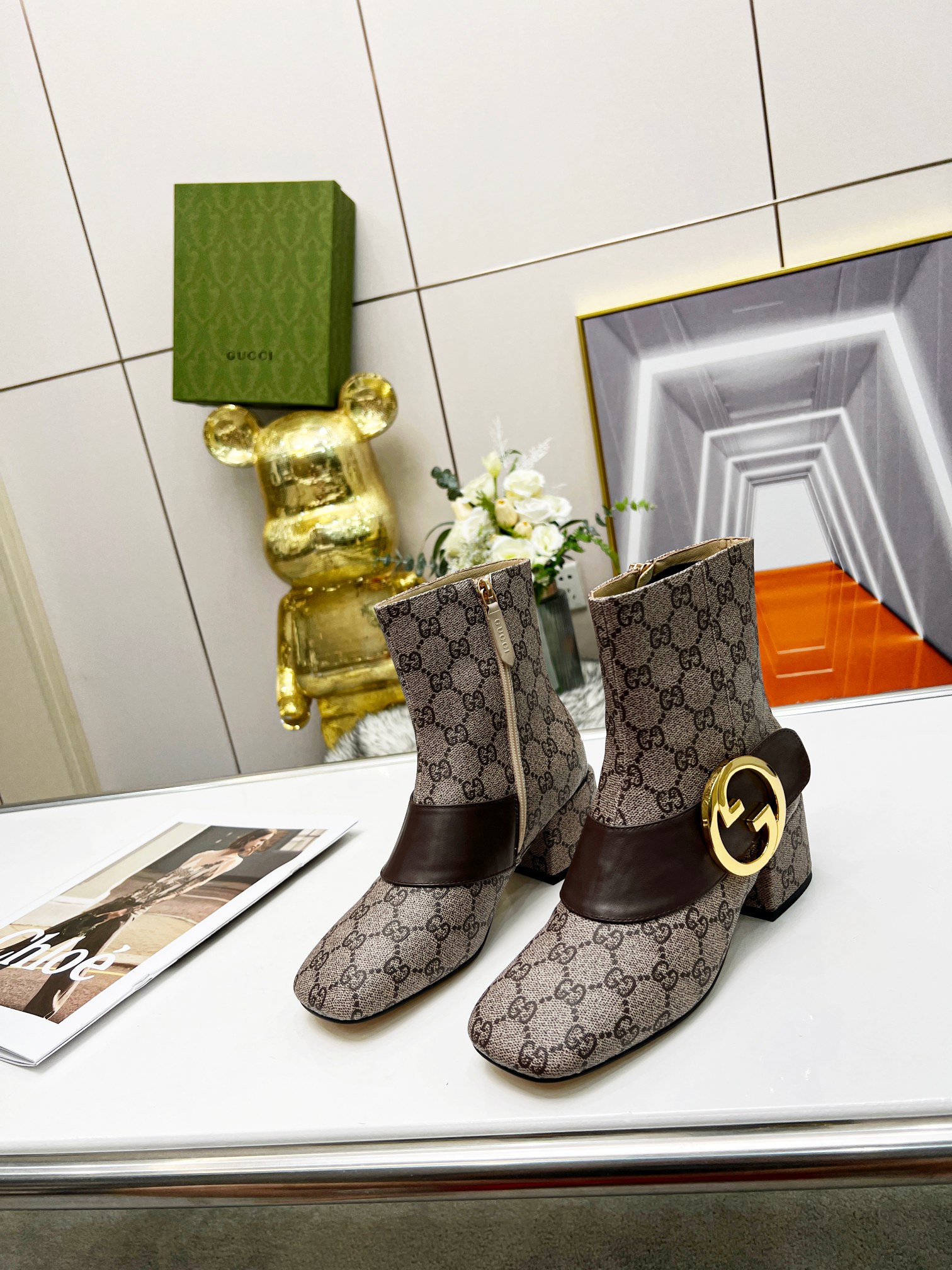 Gucci Women Boots-0017 Heel Height 6CM 35-43