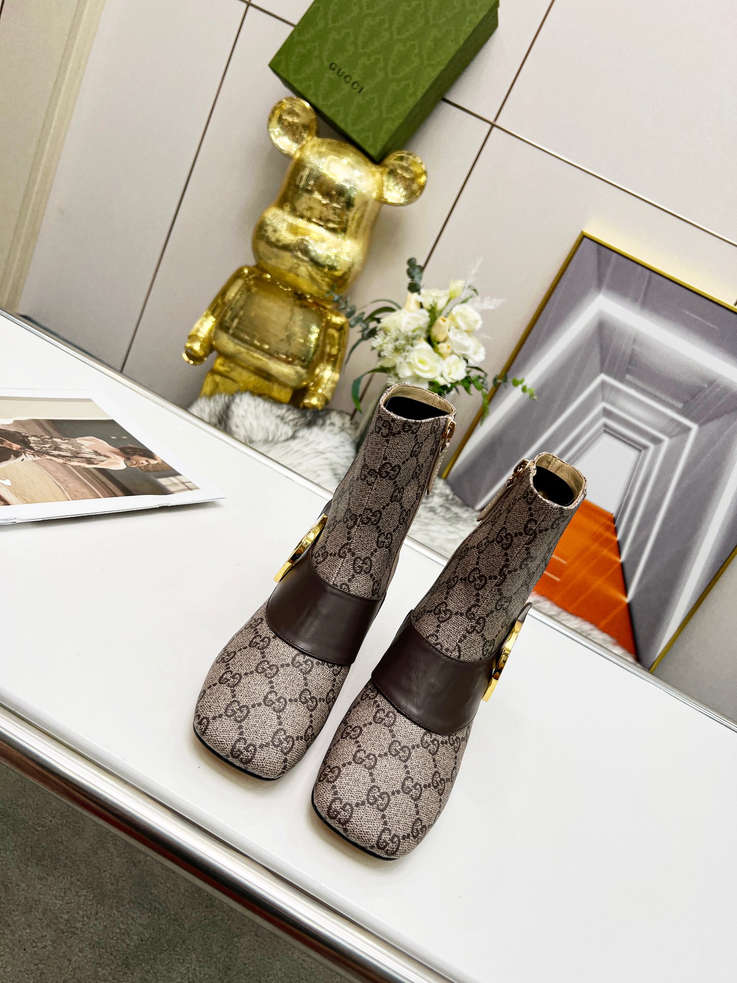 Gucci Women Boots-0017 Heel Height 6CM 35-43