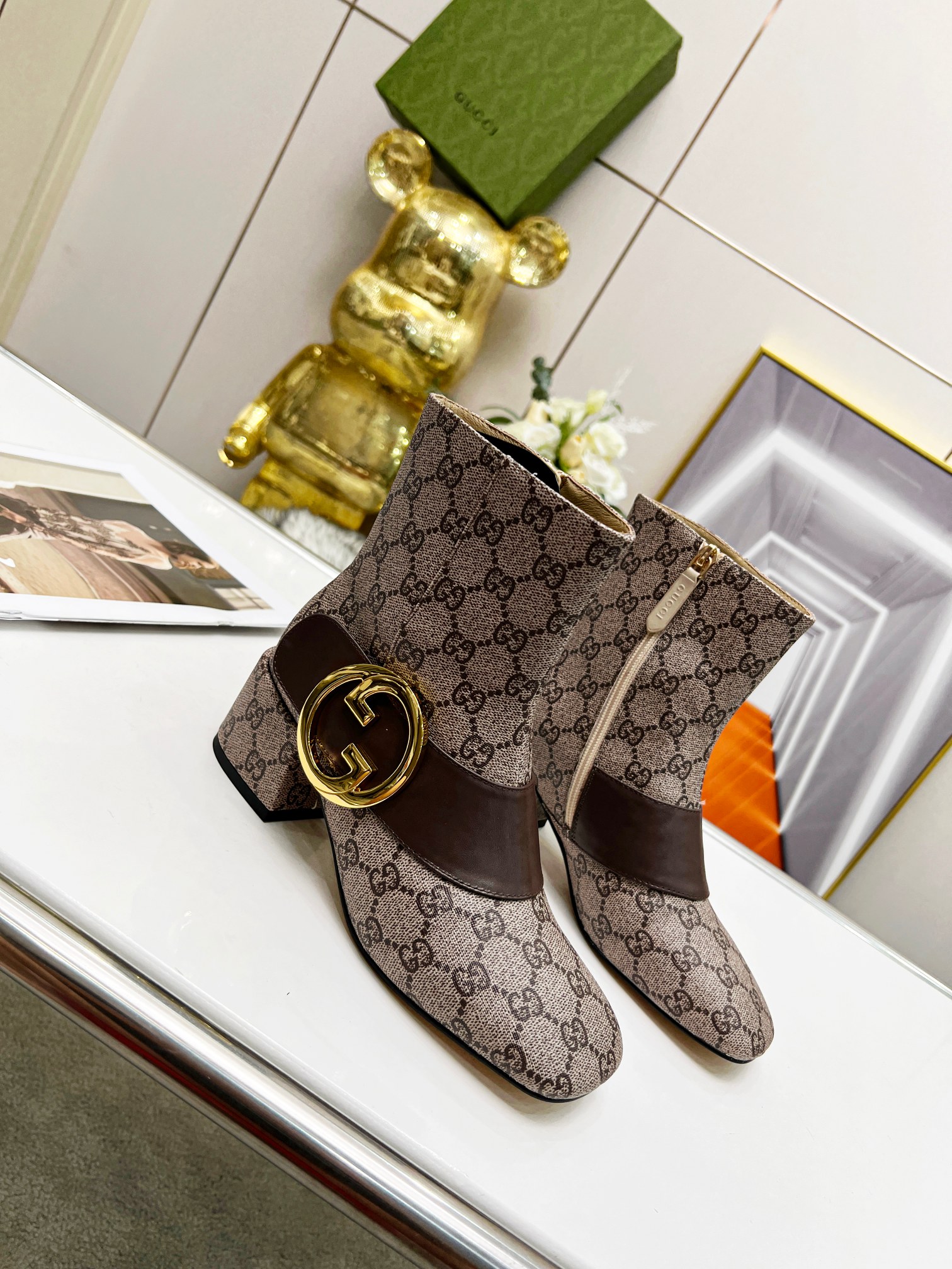 Gucci Women Boots-0017 Heel Height 6CM 35-43