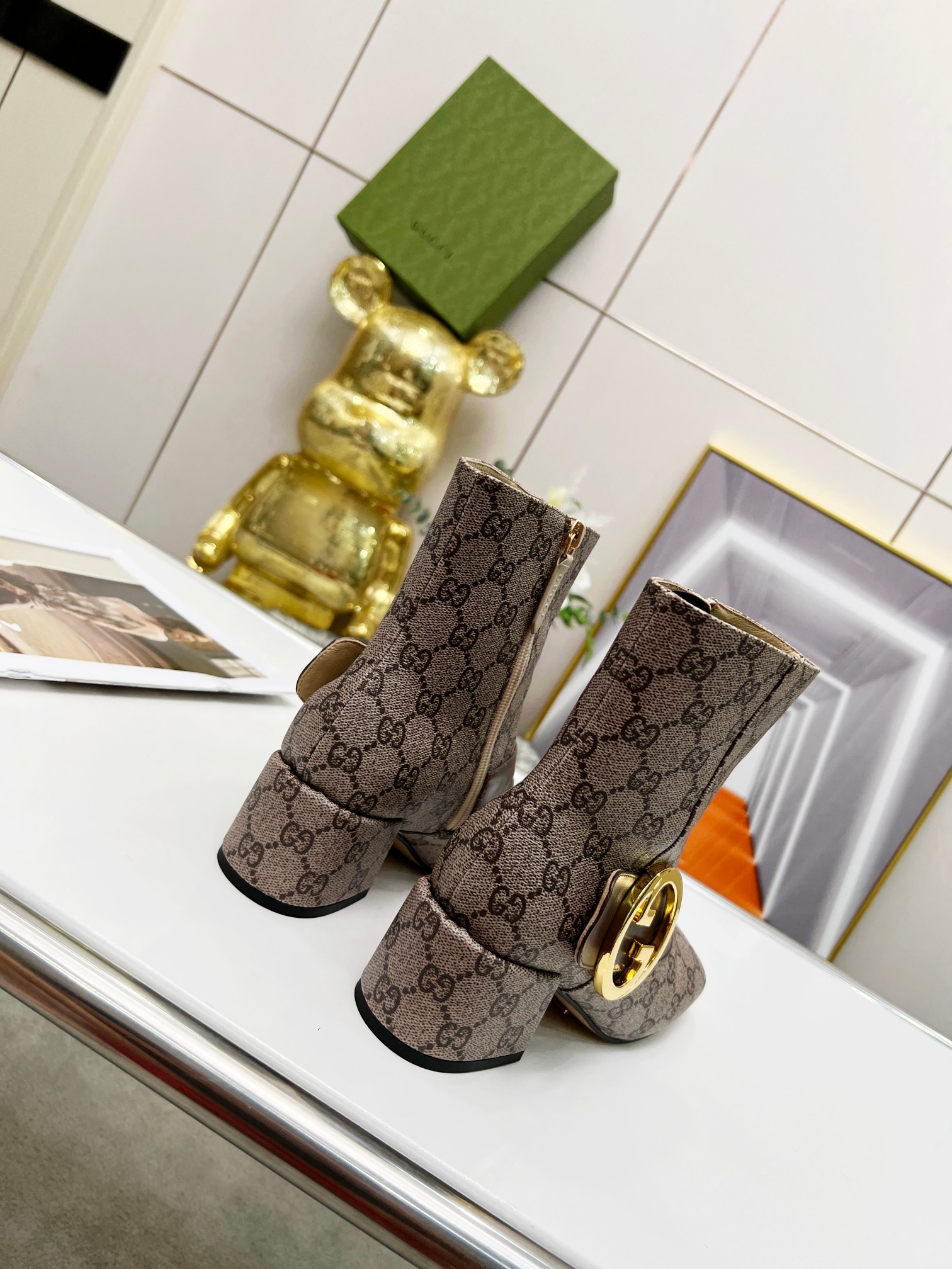 Gucci Women Boots-0017 Heel Height 6CM 35-43