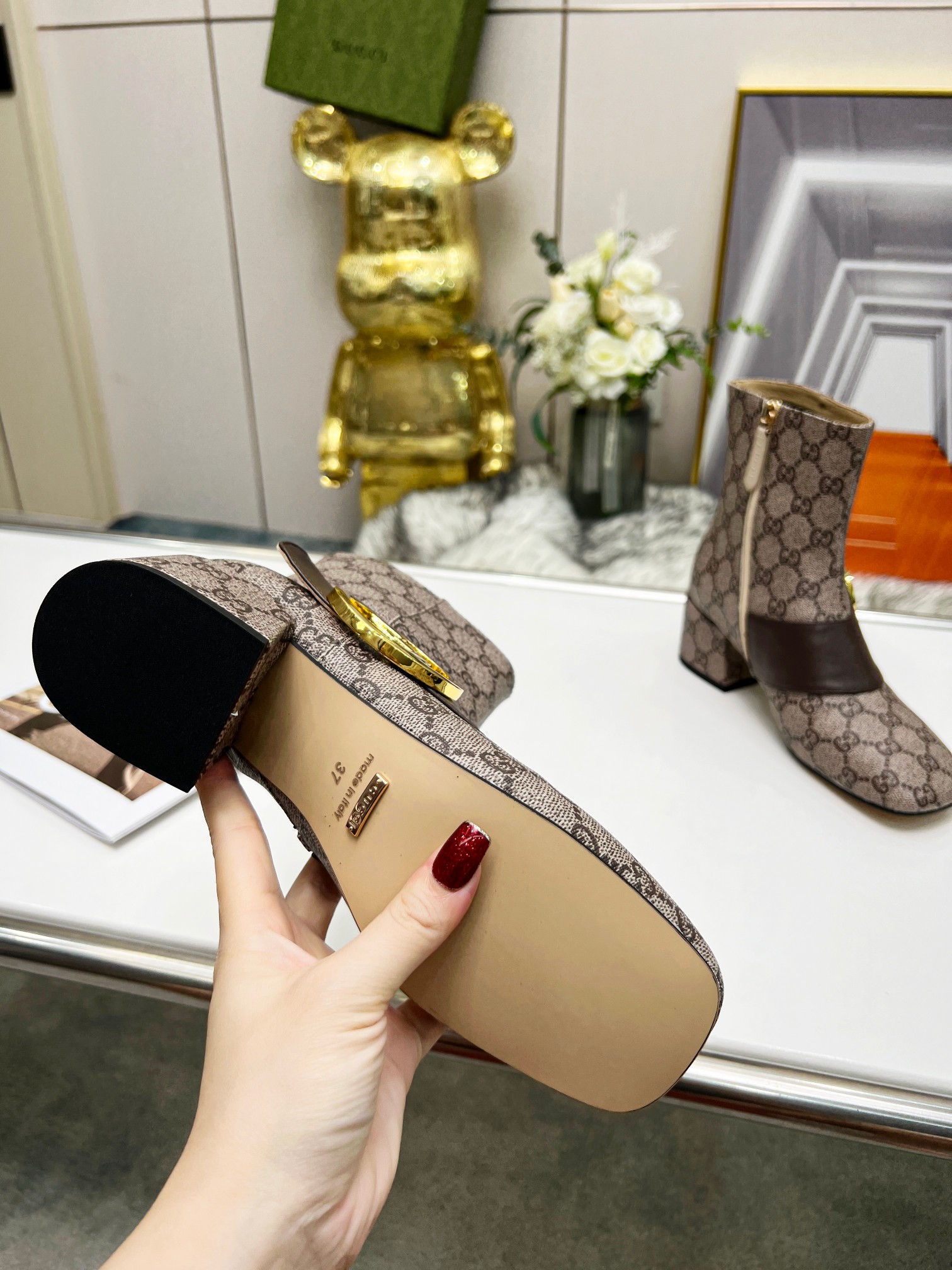 Gucci Women Boots-0017 Heel Height 6CM 35-43