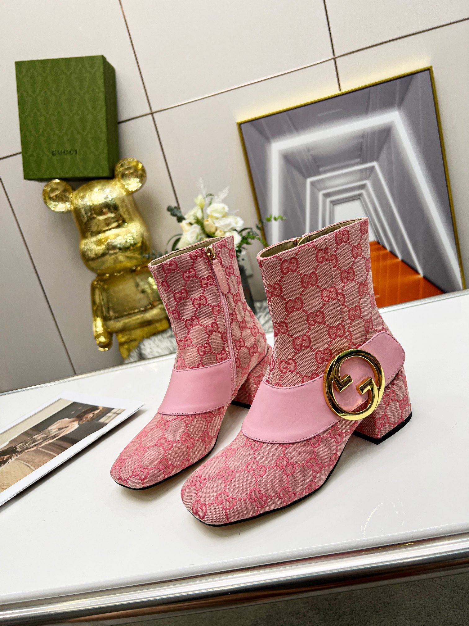 Gucci Women Boots-0018 Heel Height 6CM 35-43