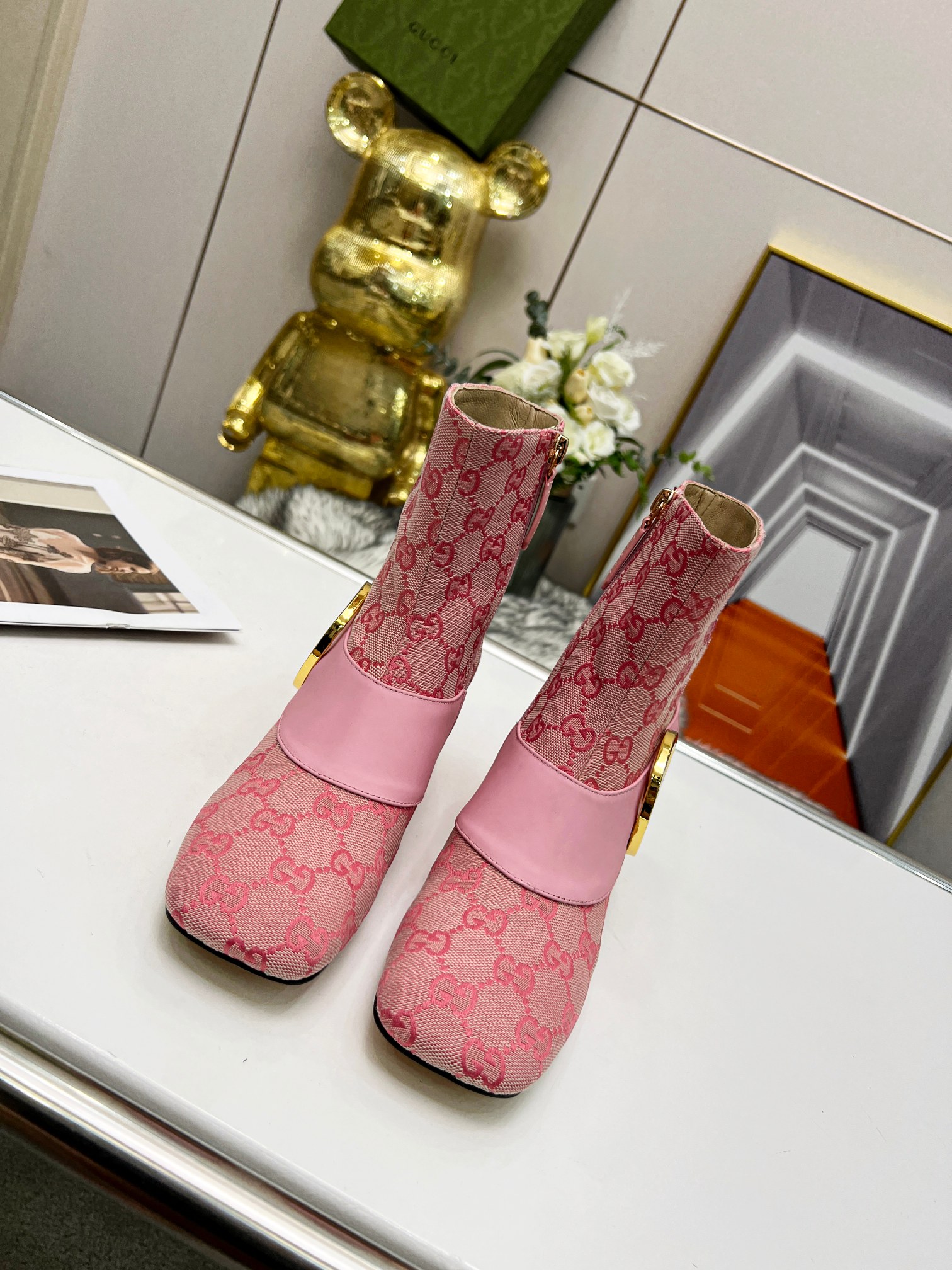 Gucci Women Boots-0018 Heel Height 6CM 35-43