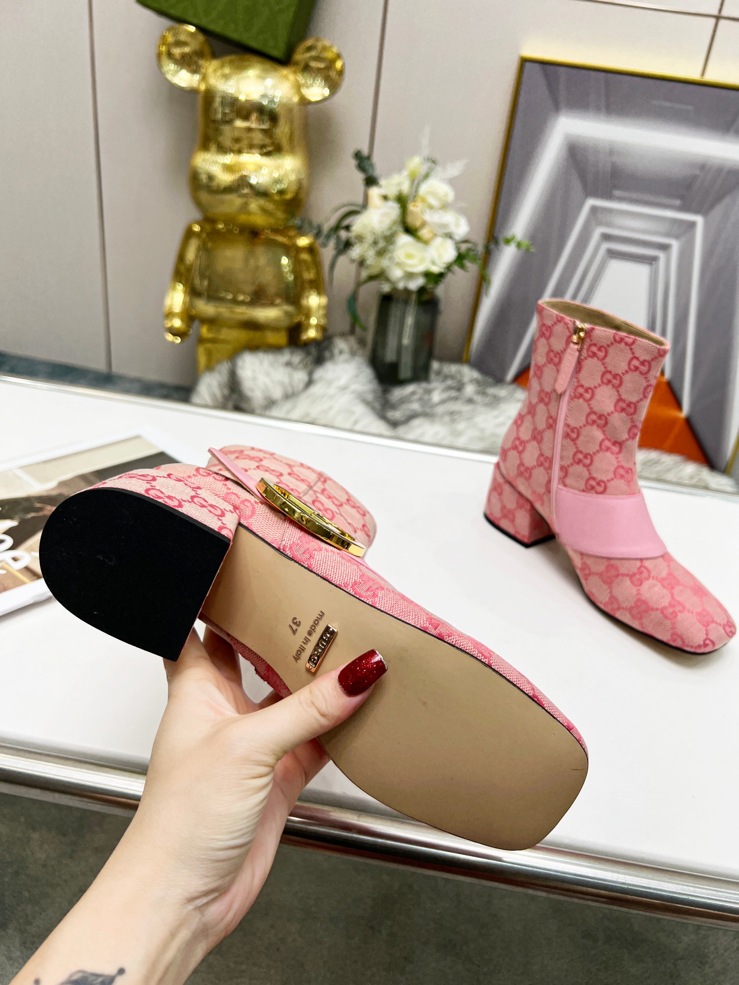 Gucci Women Boots-0018 Heel Height 6CM 35-43