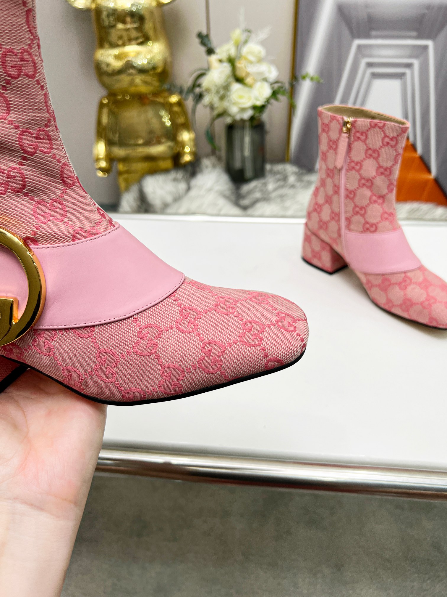 Gucci Women Boots-0018 Heel Height 6CM 35-43