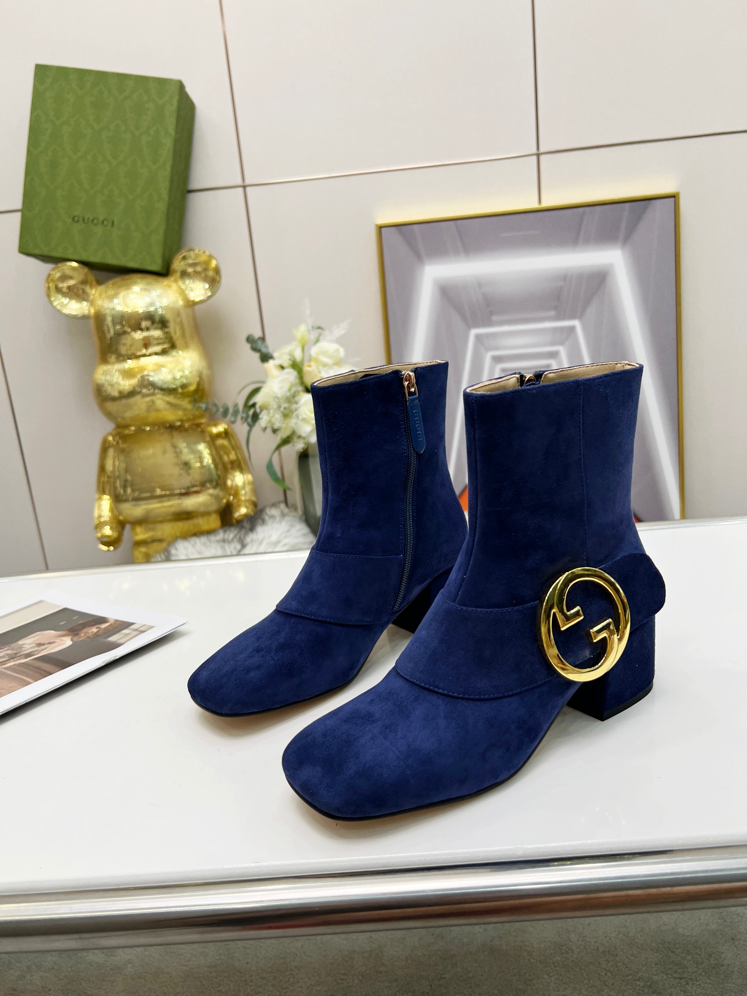 Gucci Women Boots-0019 Heel Height 6CM 35-43