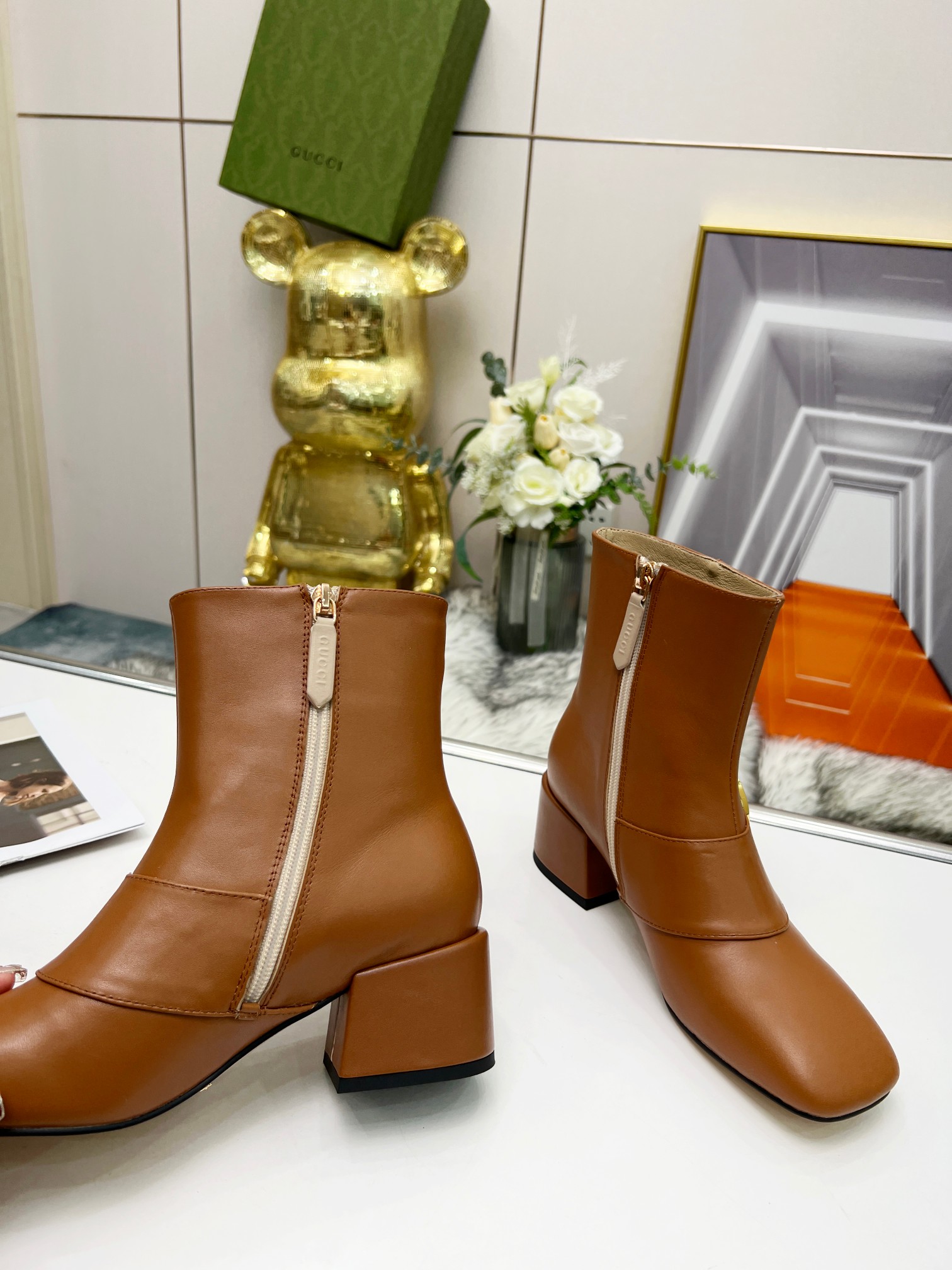 Gucci Women Boots-0022 Heel Height 6CM 35-43