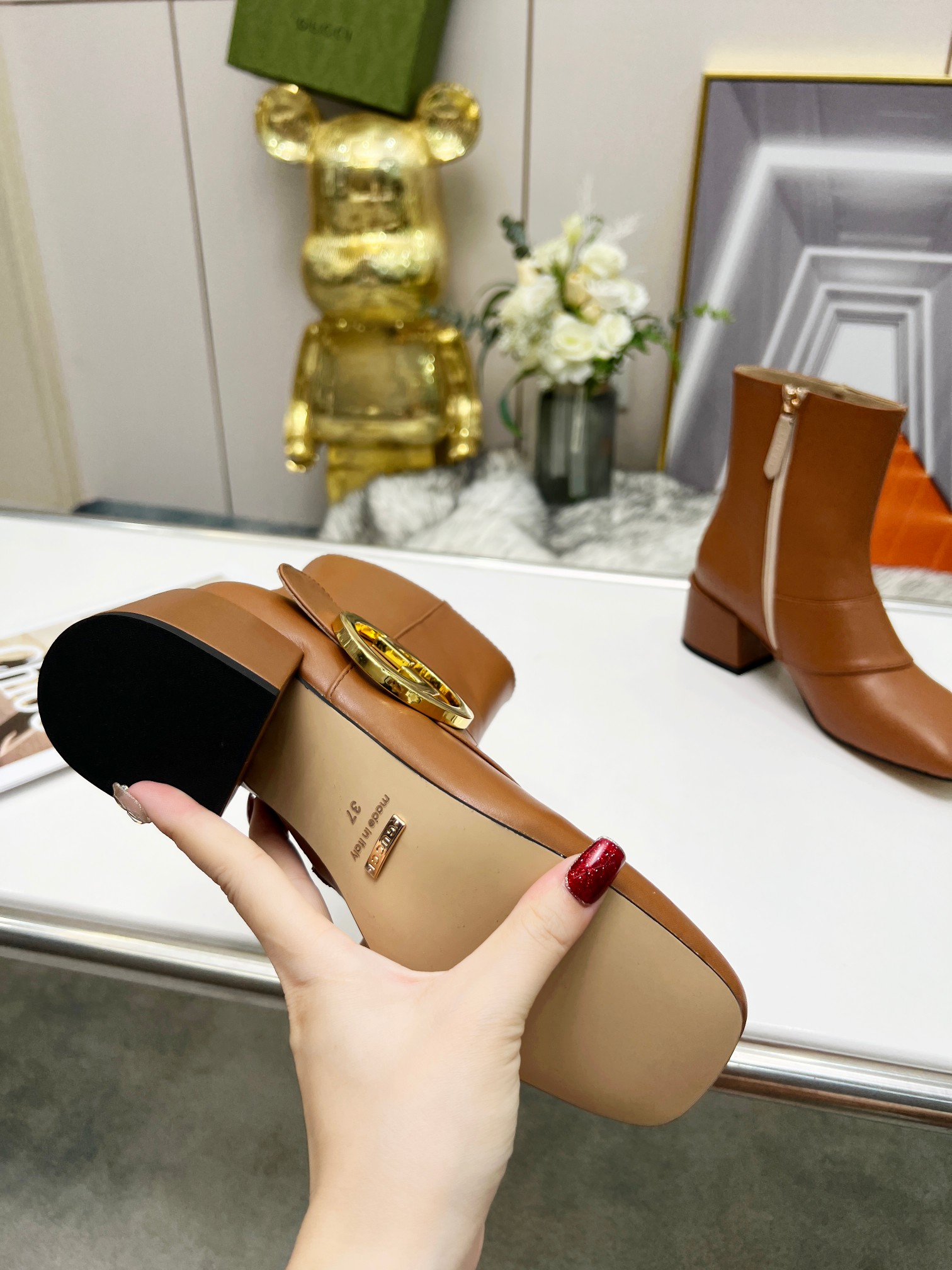 Gucci Women Boots-0022 Heel Height 6CM 35-43