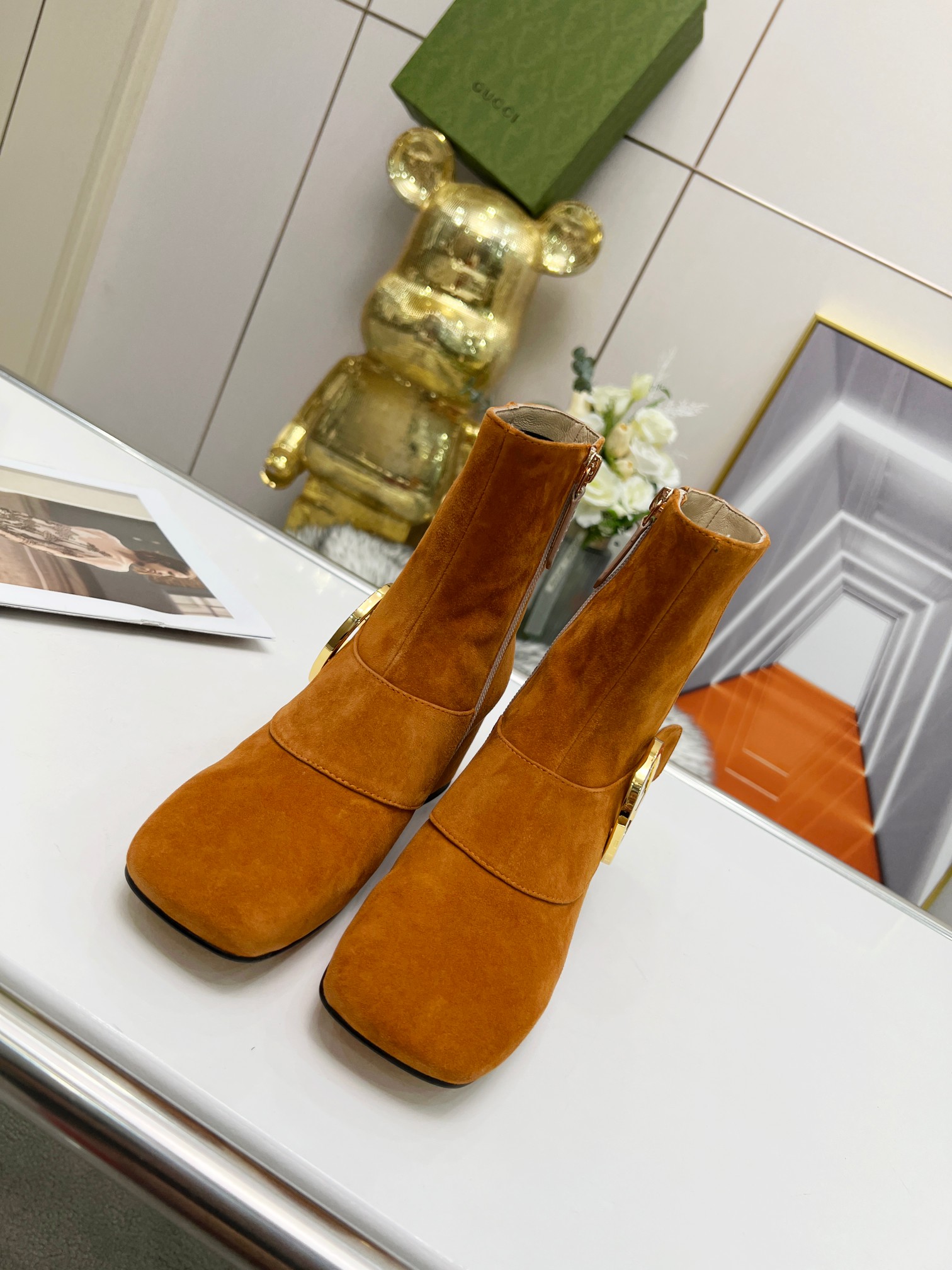 Gucci Women Boots-0023 Heel Height 6CM 35-43