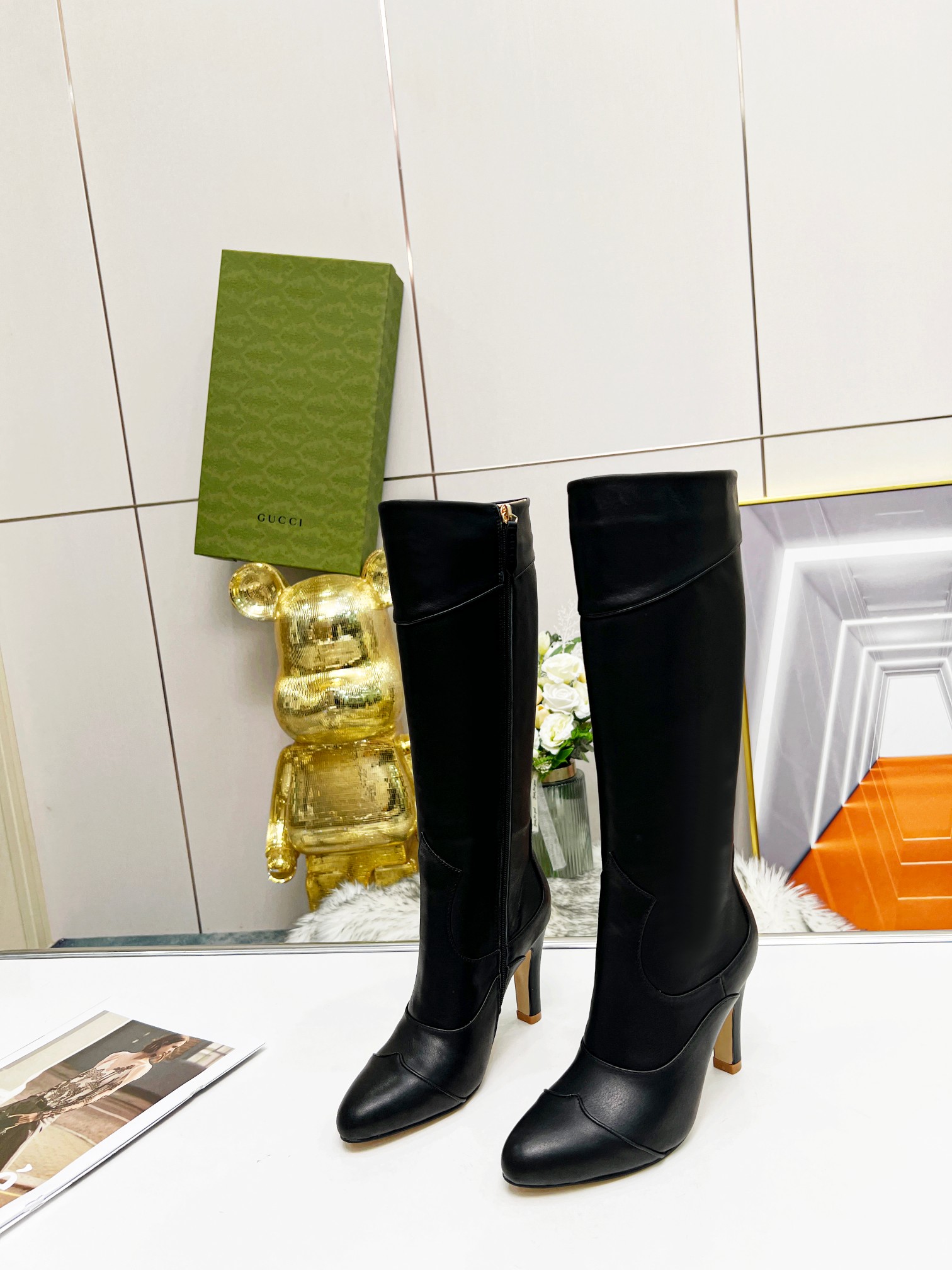Gucci Women Boots-0025 Heel Height 8CM 35-44