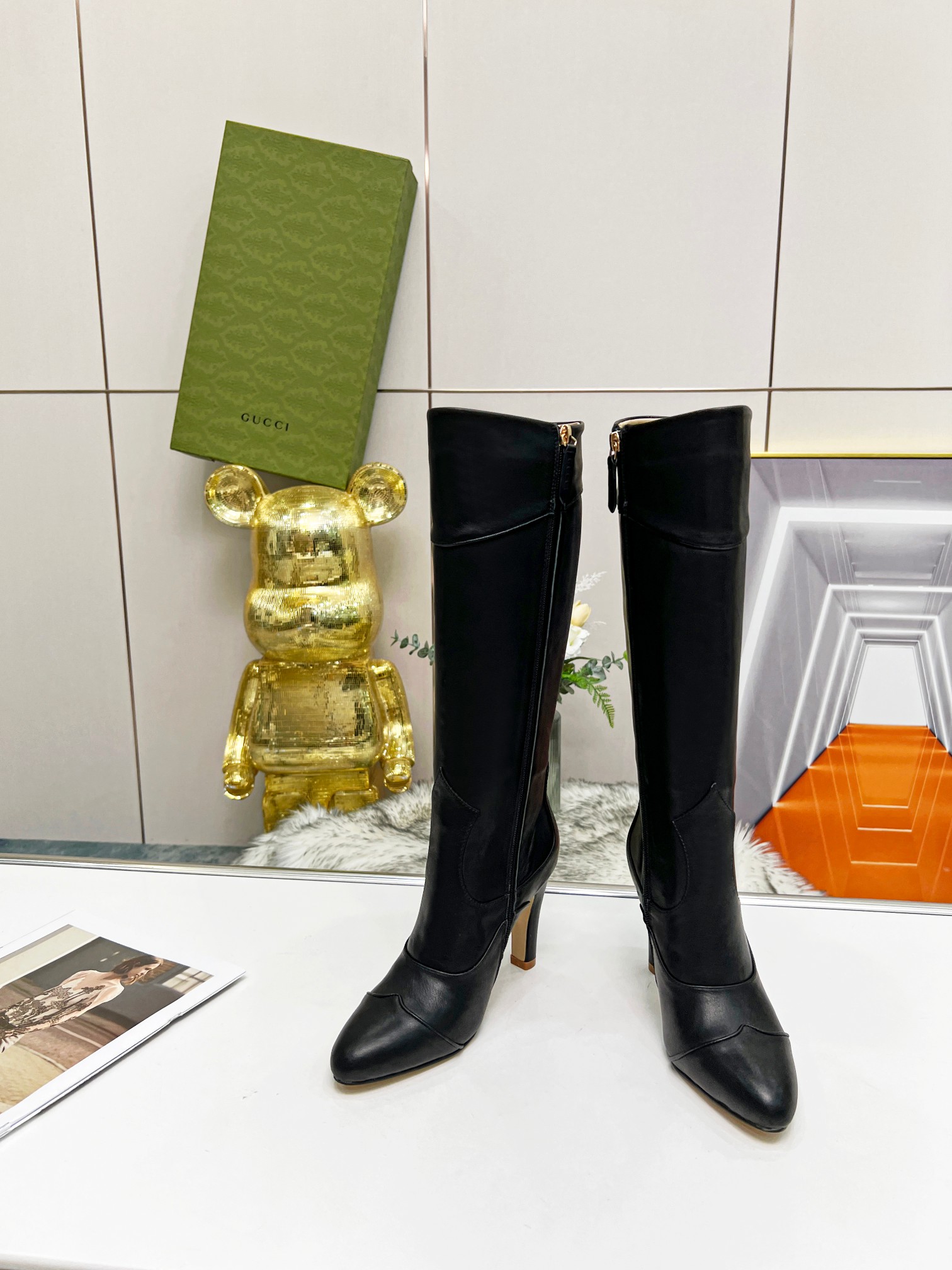 Gucci Women Boots-0025 Heel Height 8CM 35-44