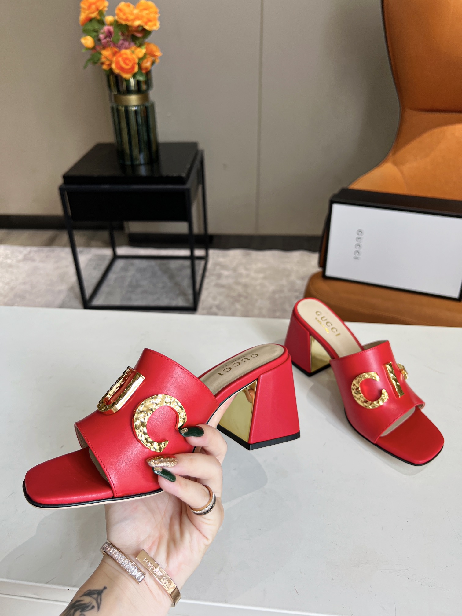 Gucci Women High Heel Sandal-0027 35-43