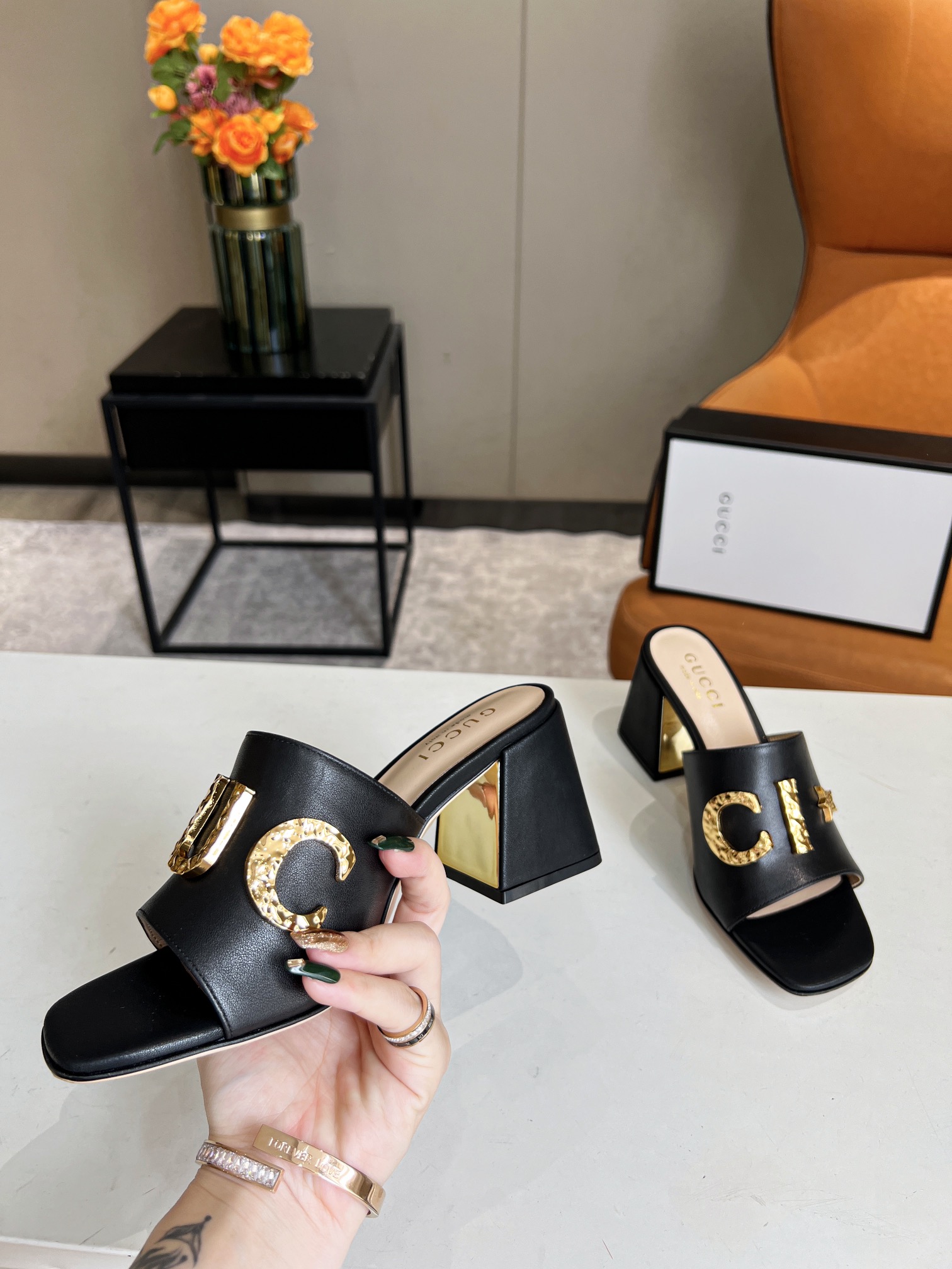 Gucci Women High Heel Sandal-0032 35-43