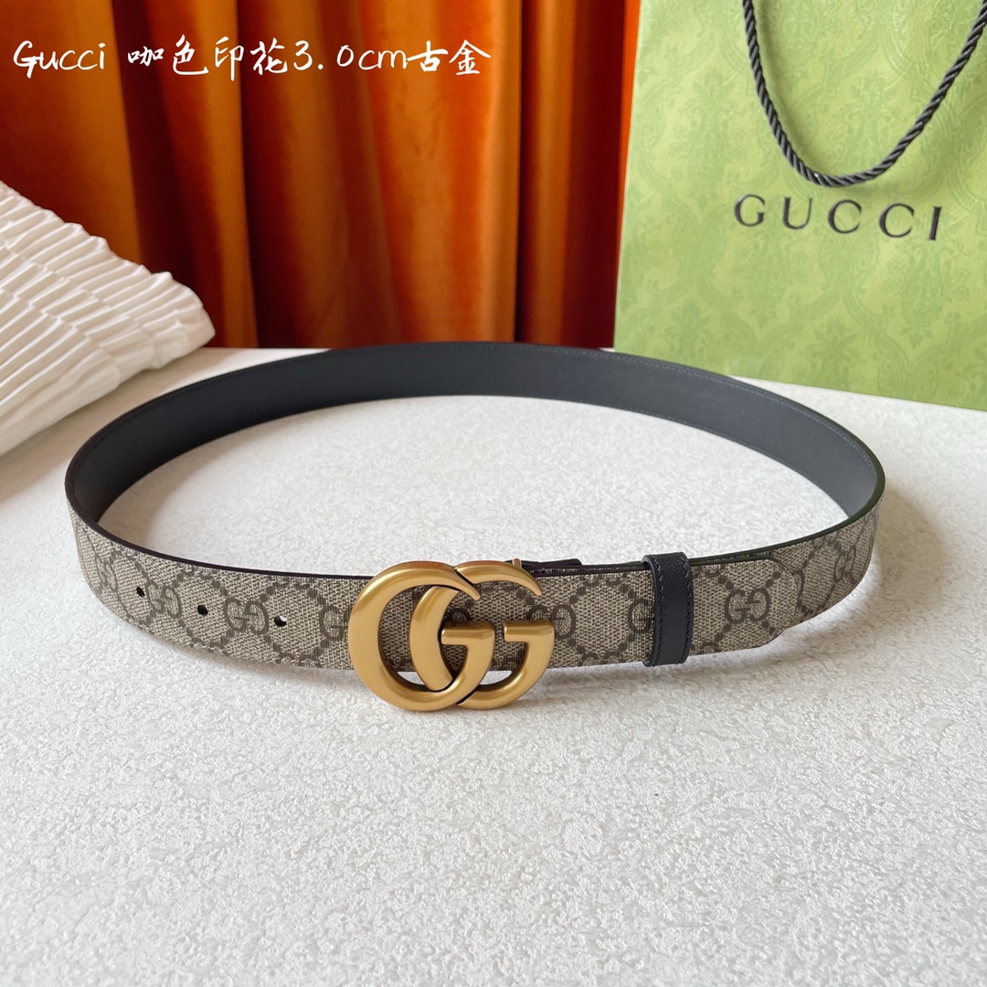 Gucci Womens Leather Belts Width 2cm 174