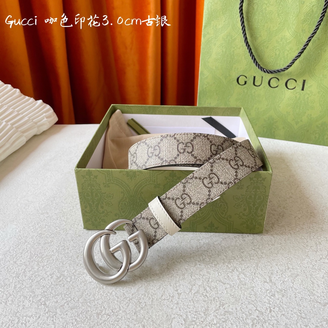 Gucci Womens Leather Belts Width 2cm 175