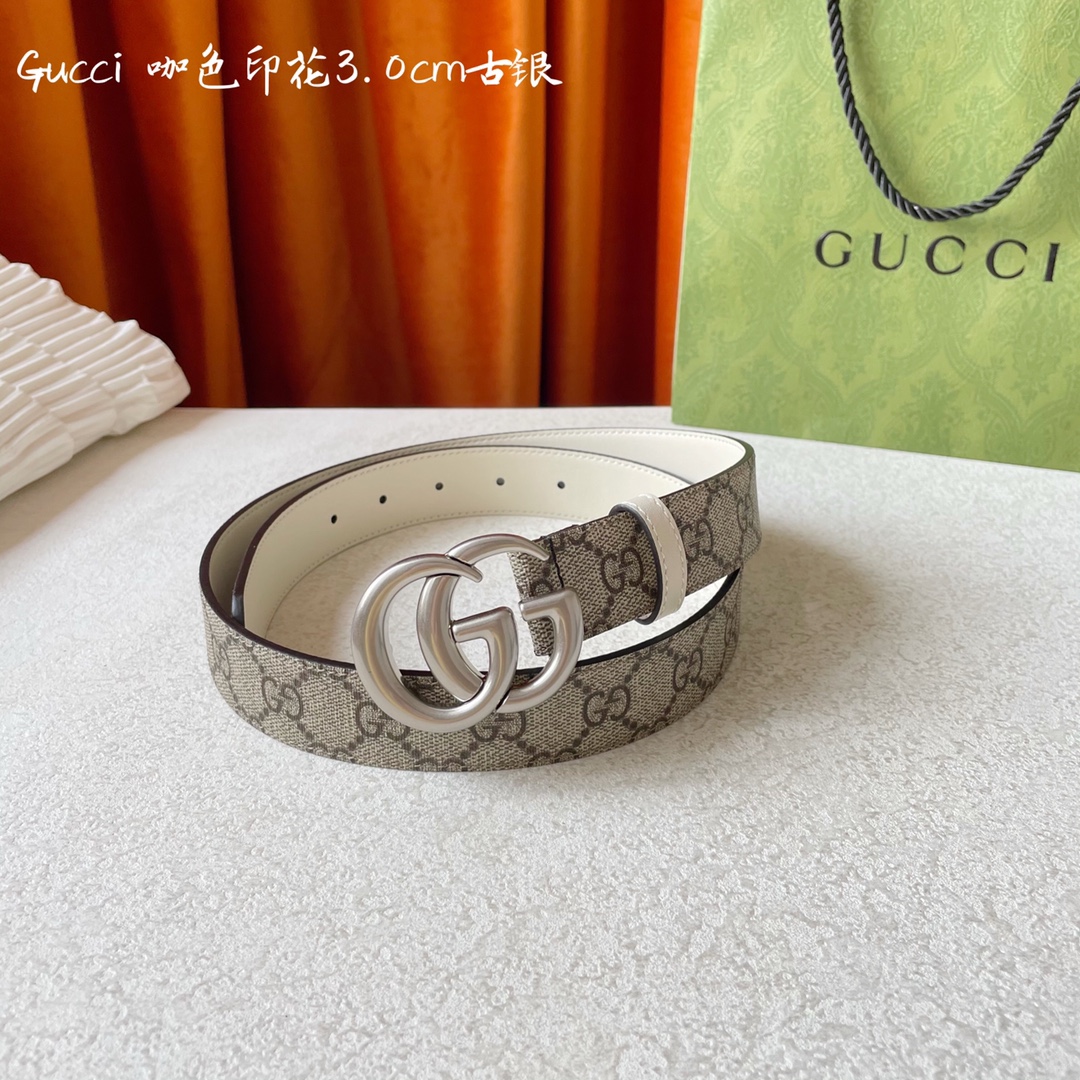 Gucci Womens Leather Belts Width 2cm 175