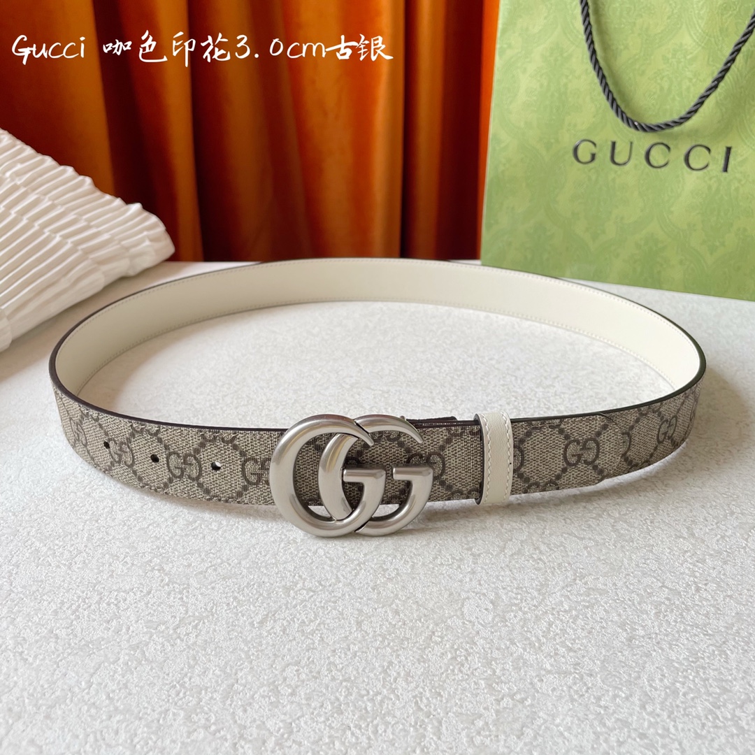 Gucci Womens Leather Belts Width 2cm 175