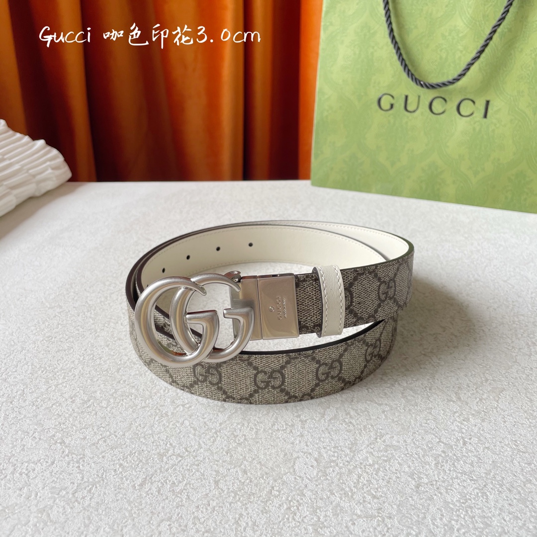 Gucci Womens Leather Belts Width 2cm 178