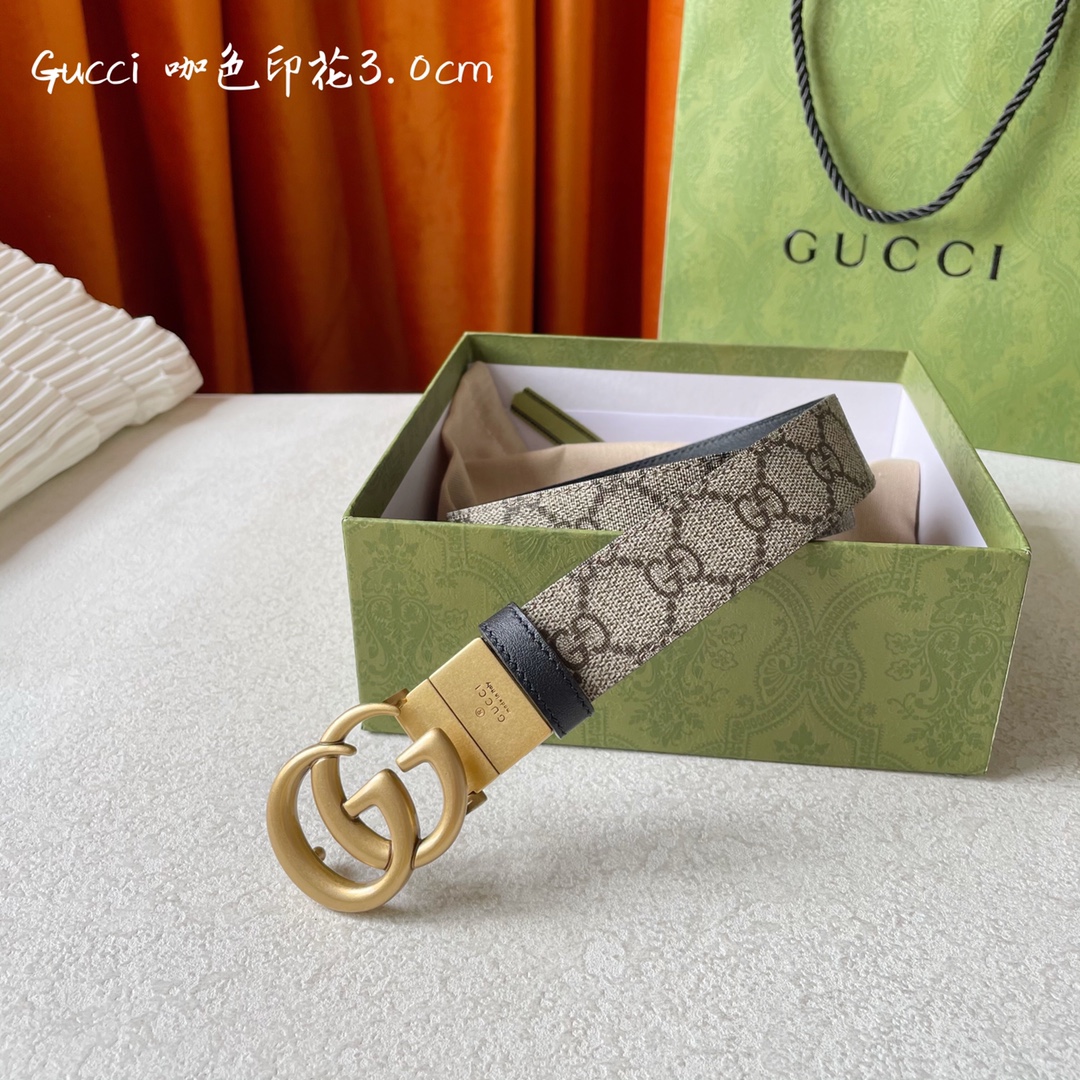 Gucci Womens Leather Belts Width 2cm 179