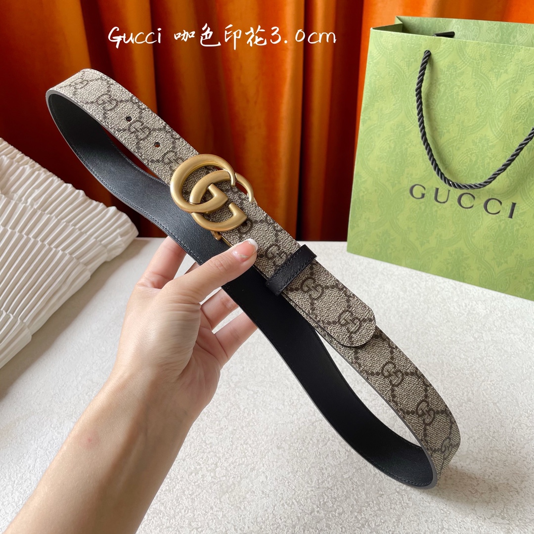 Gucci Womens Leather Belts Width 2cm 179