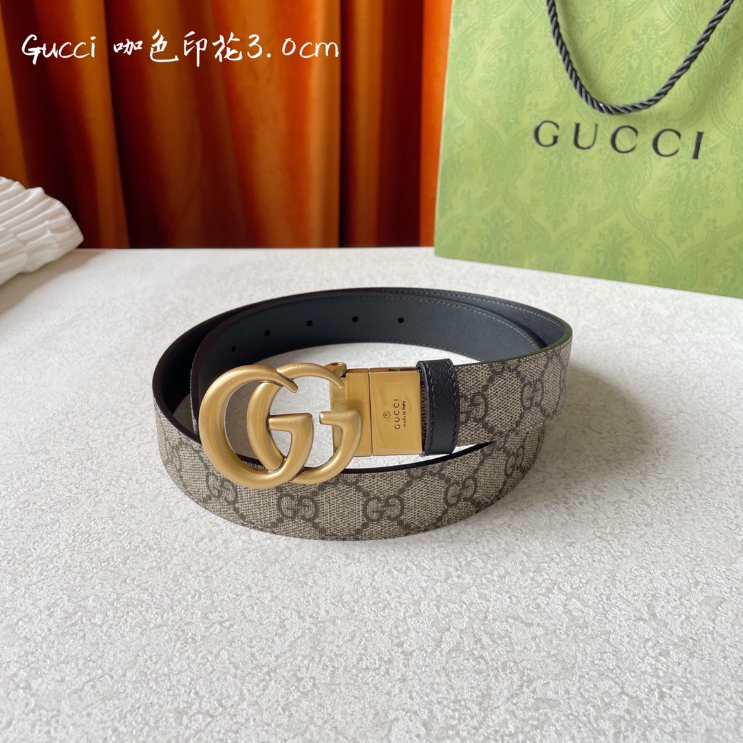 Gucci Womens Leather Belts Width 2cm 179