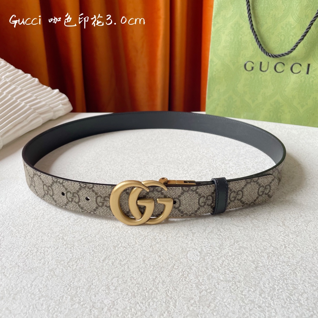 Gucci Womens Leather Belts Width 2cm 179