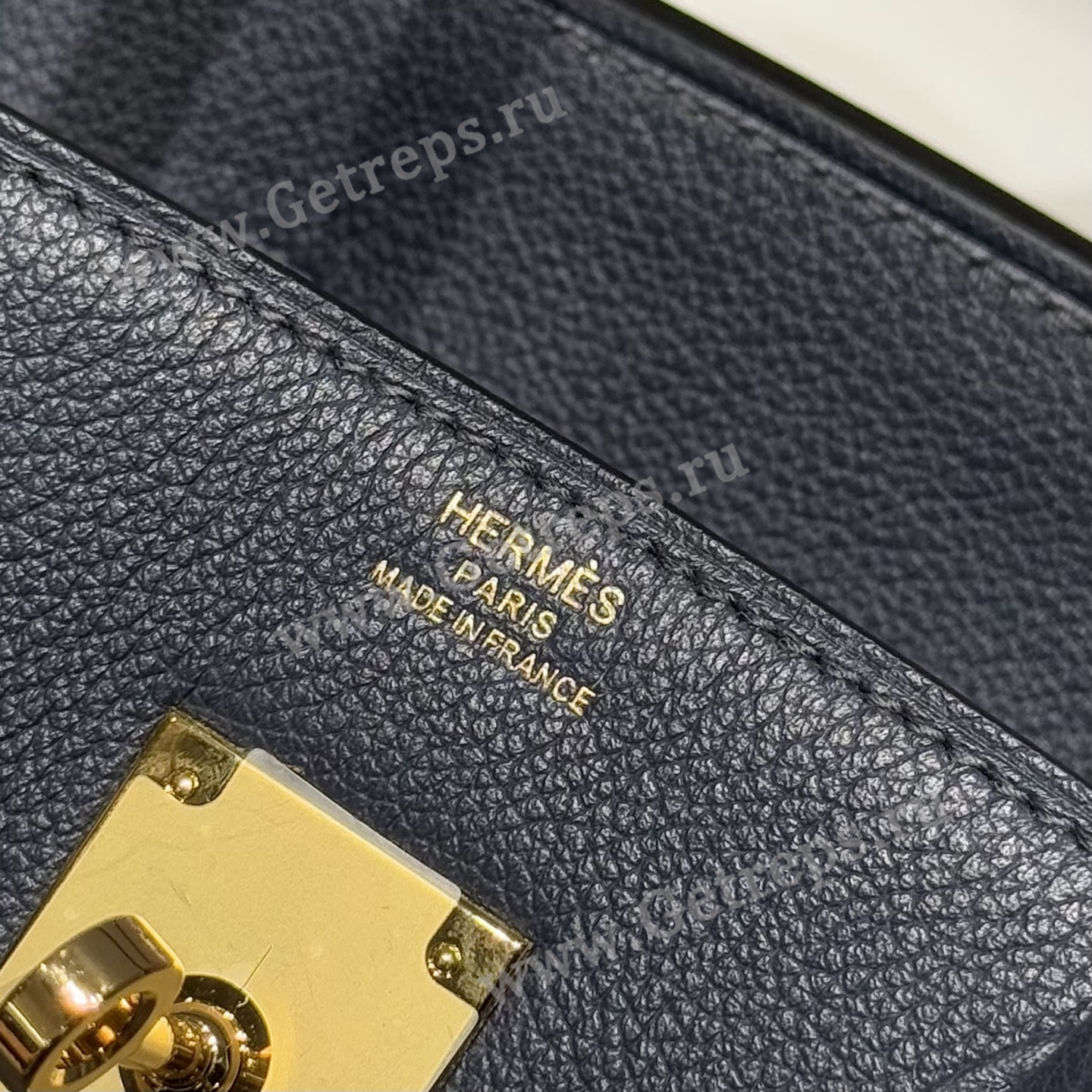 Hermes 29cm Birkin Shoulder Evercolor Leather Bieu Nult