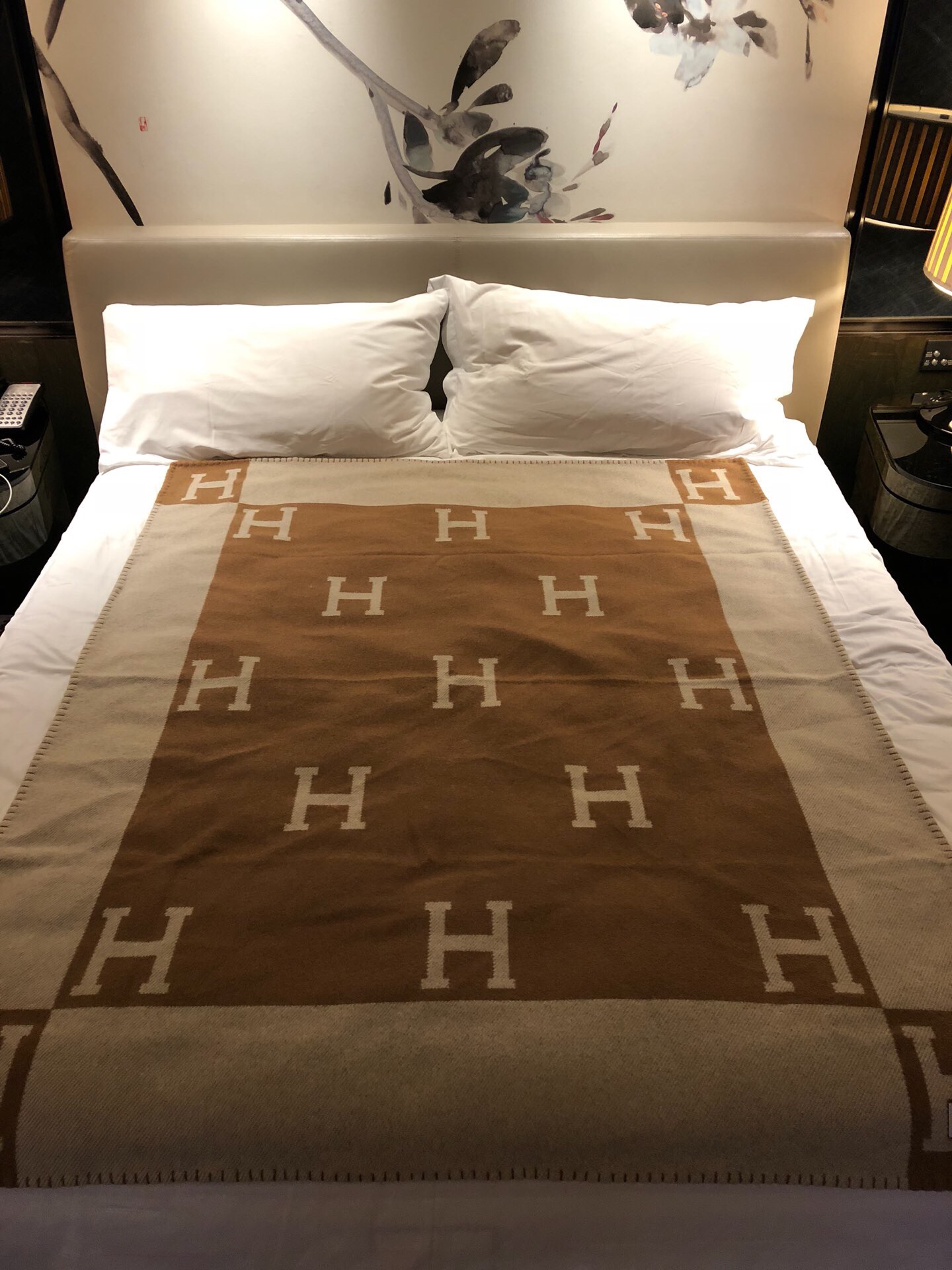 Hermes Avalon Throw Blakets Brown 008