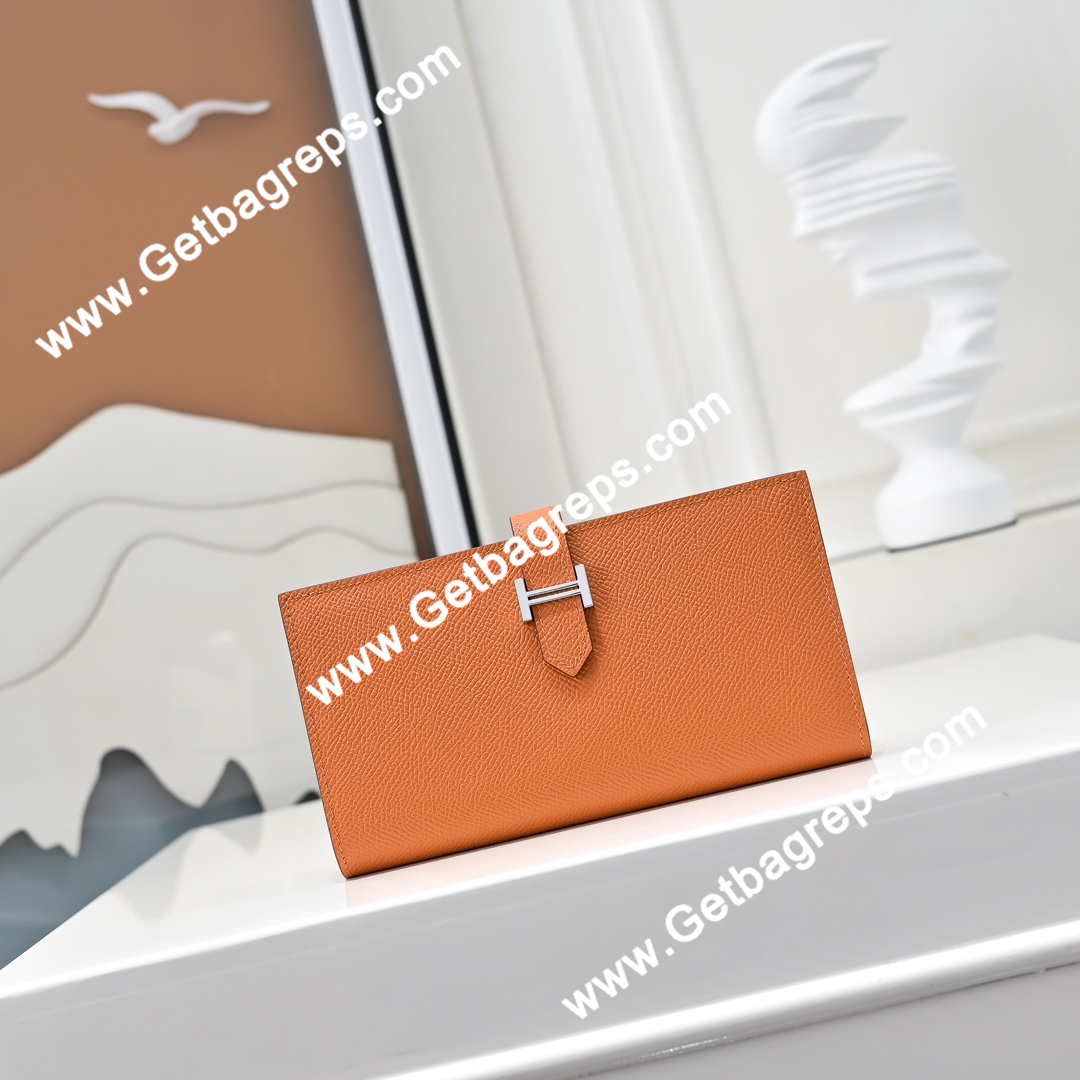 Hermes Bearn Wallet Epsom Leather-12