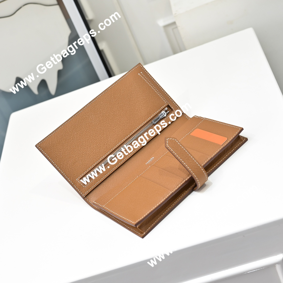 Hermes Bearn Wallet Epsom Leather-13