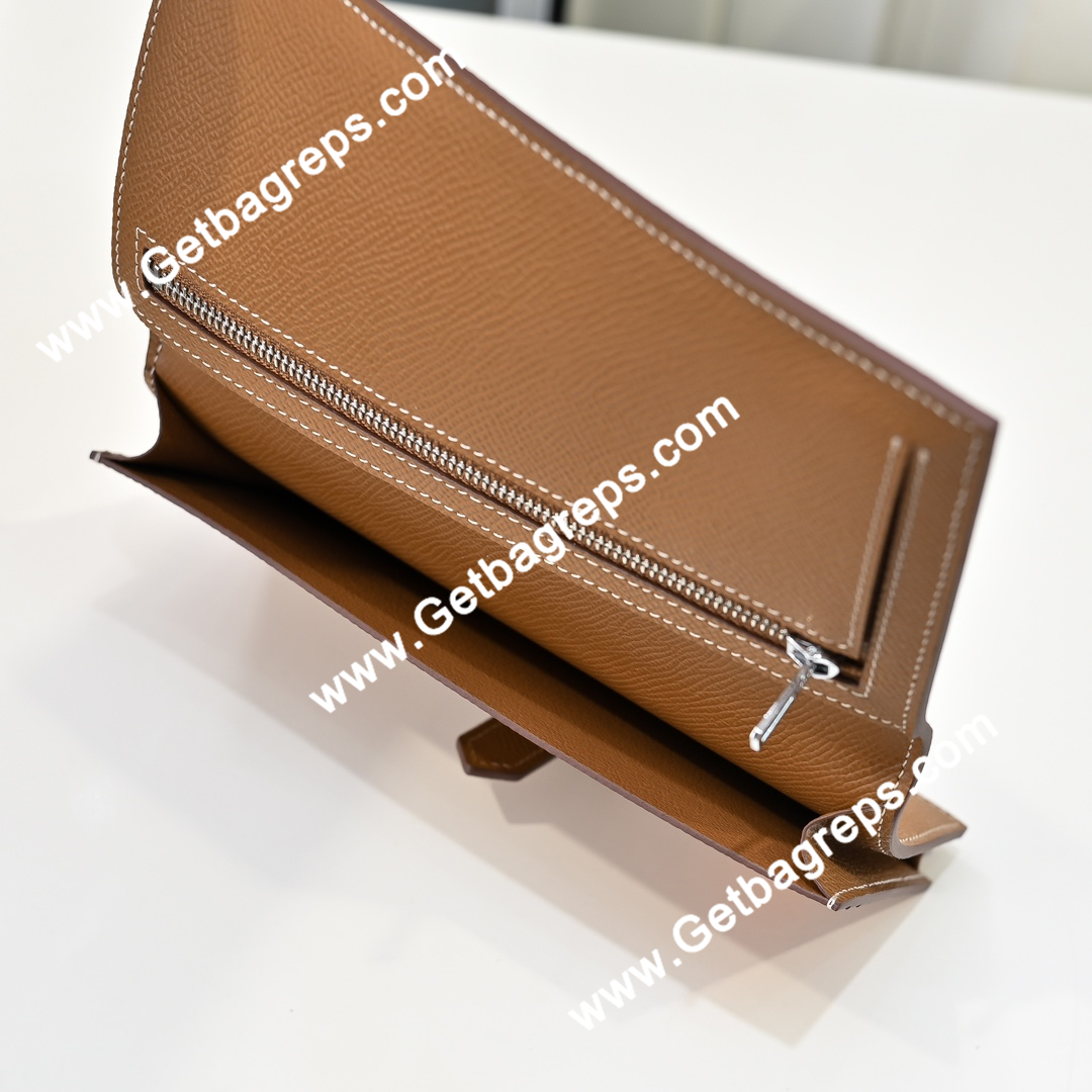 Hermes Bearn Wallet Epsom Leather-13