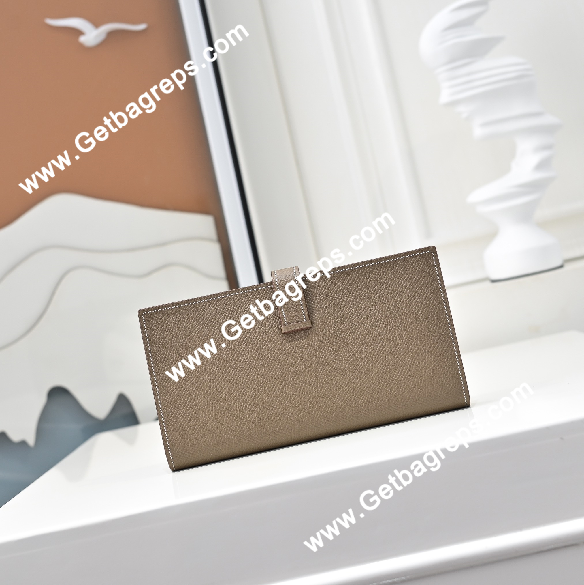 Hermes Bearn Wallet Epsom Leather-15
