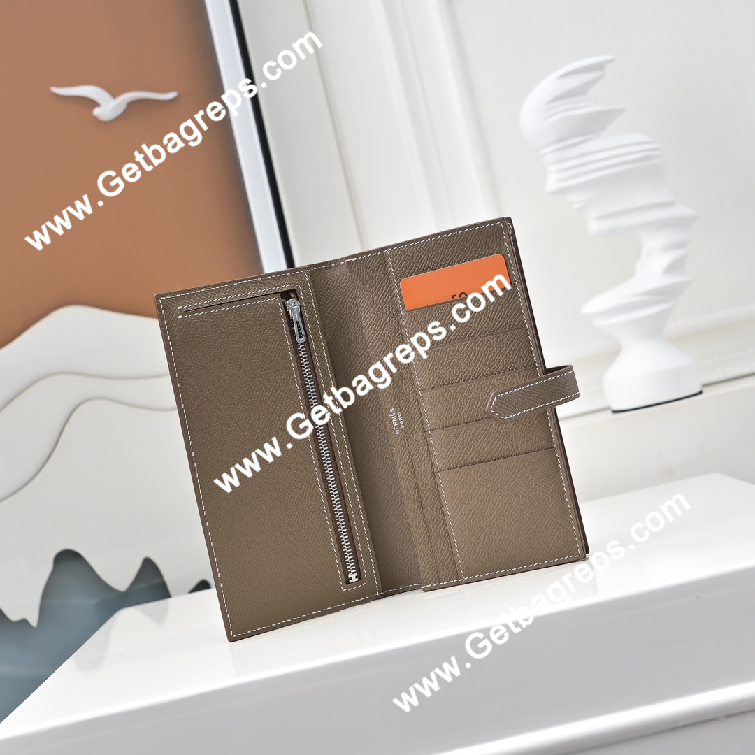 Hermes Bearn Wallet Epsom Leather-15